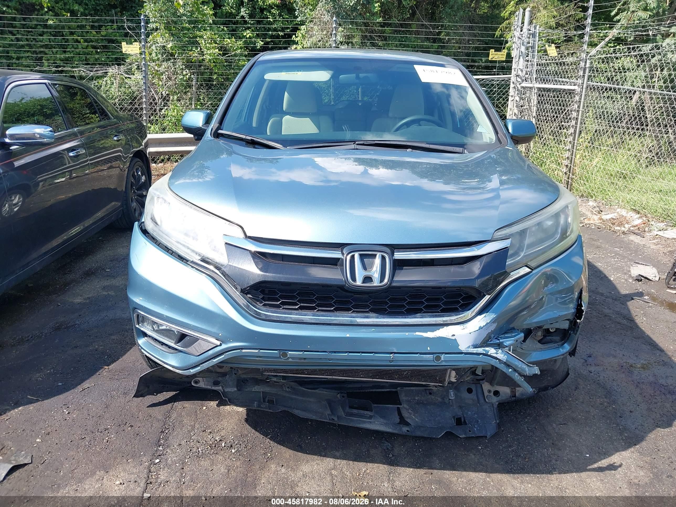 2016 Honda Cr-v Ex Синий vin: 2HKRM4H54GH633083