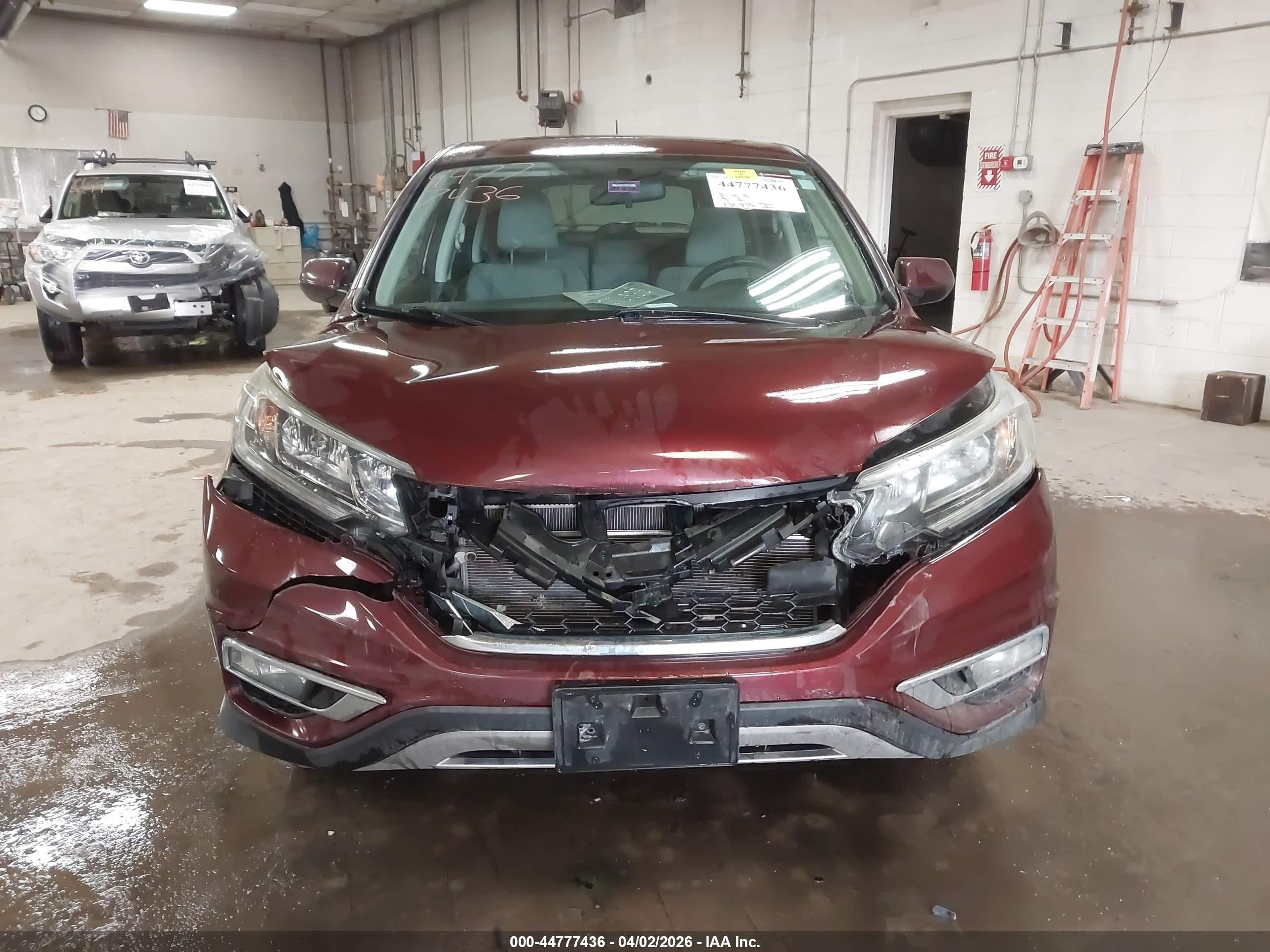 2016 Honda Cr-v Ex Red vin: 2HKRM4H54GH667136