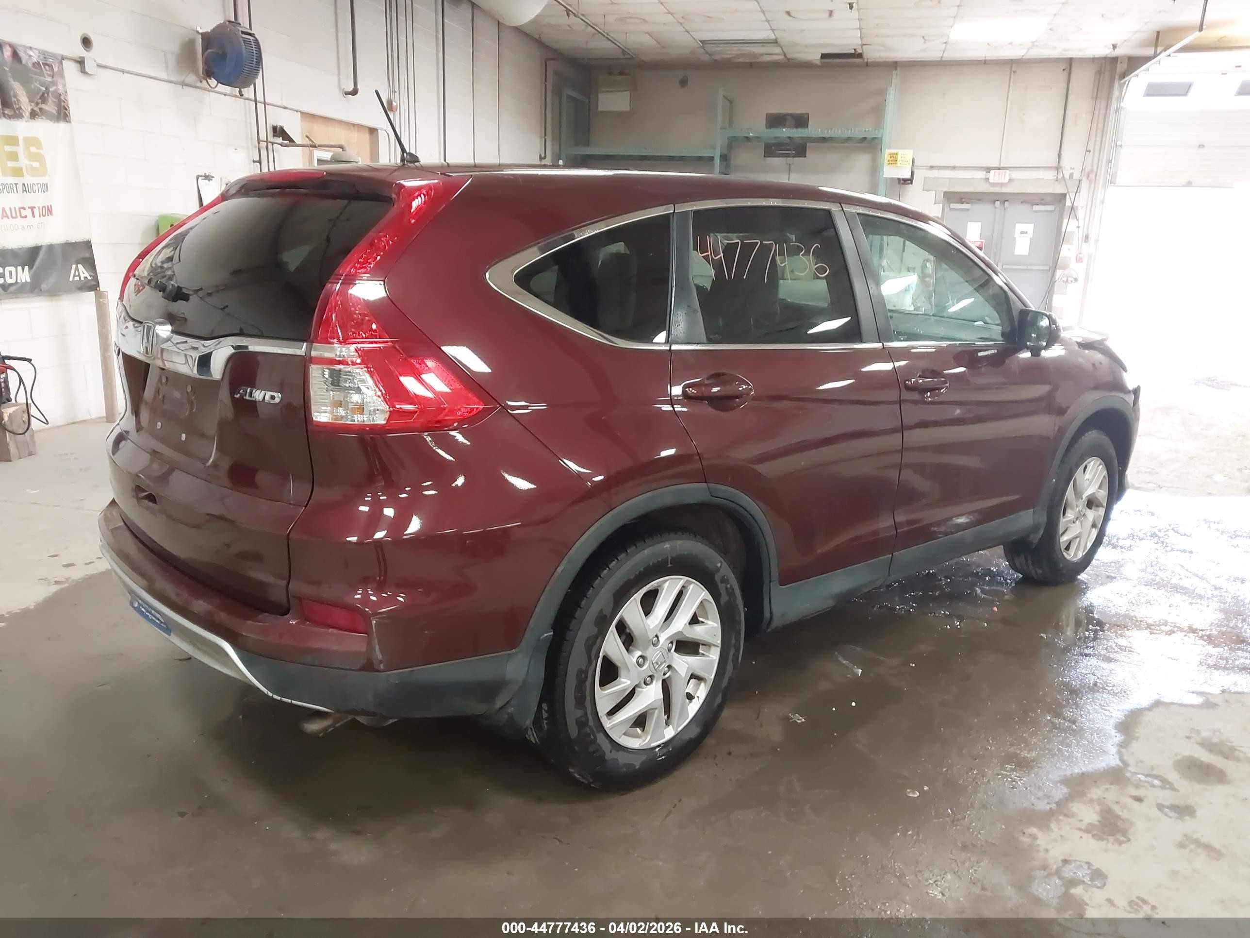 2016 Honda Cr-v Ex Red vin: 2HKRM4H54GH667136