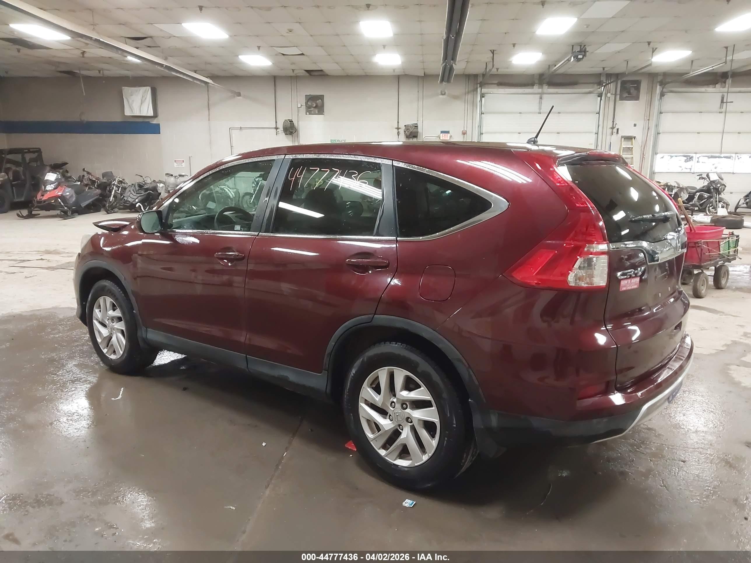 2016 Honda Cr-v Ex Red vin: 2HKRM4H54GH667136