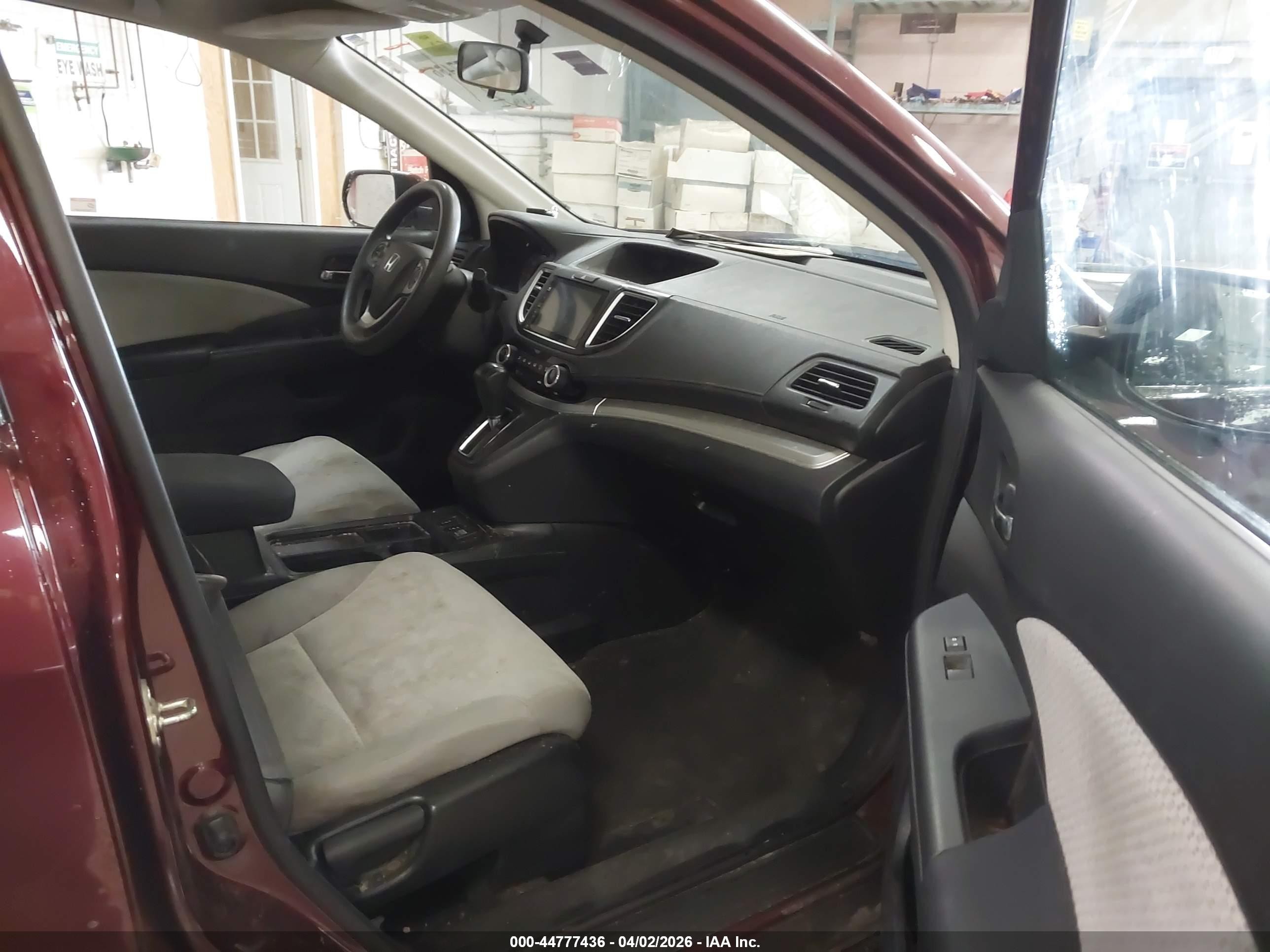 2016 Honda Cr-v Ex Red vin: 2HKRM4H54GH667136