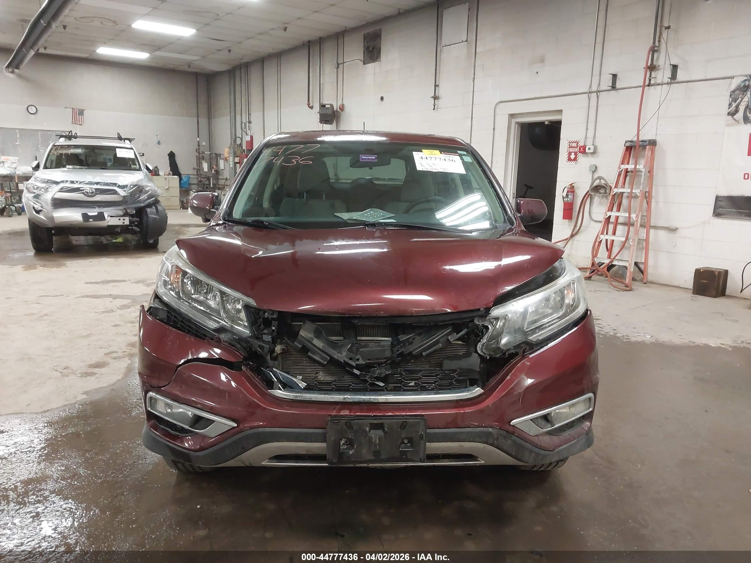 2016 Honda Cr-v Ex Red vin: 2HKRM4H54GH667136