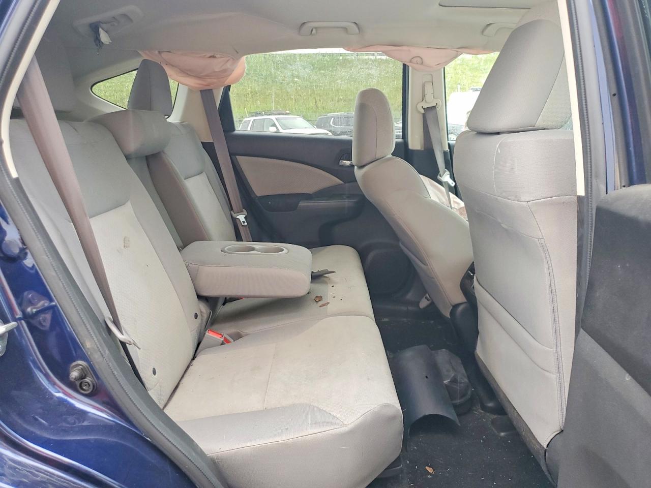 2016 Honda Cr-v Ex Blue vin: 2HKRM4H54GH687516