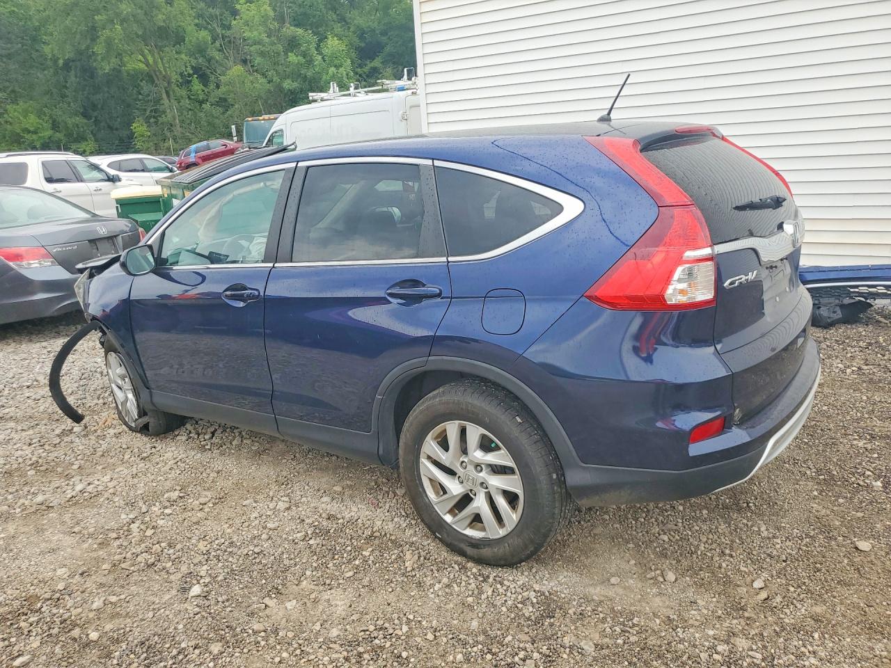 2016 Honda Cr-v Ex Blue vin: 2HKRM4H54GH687516