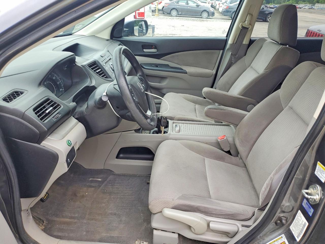 2012 Honda Cr-v Ex Gray vin: 2HKRM4H55CH627836