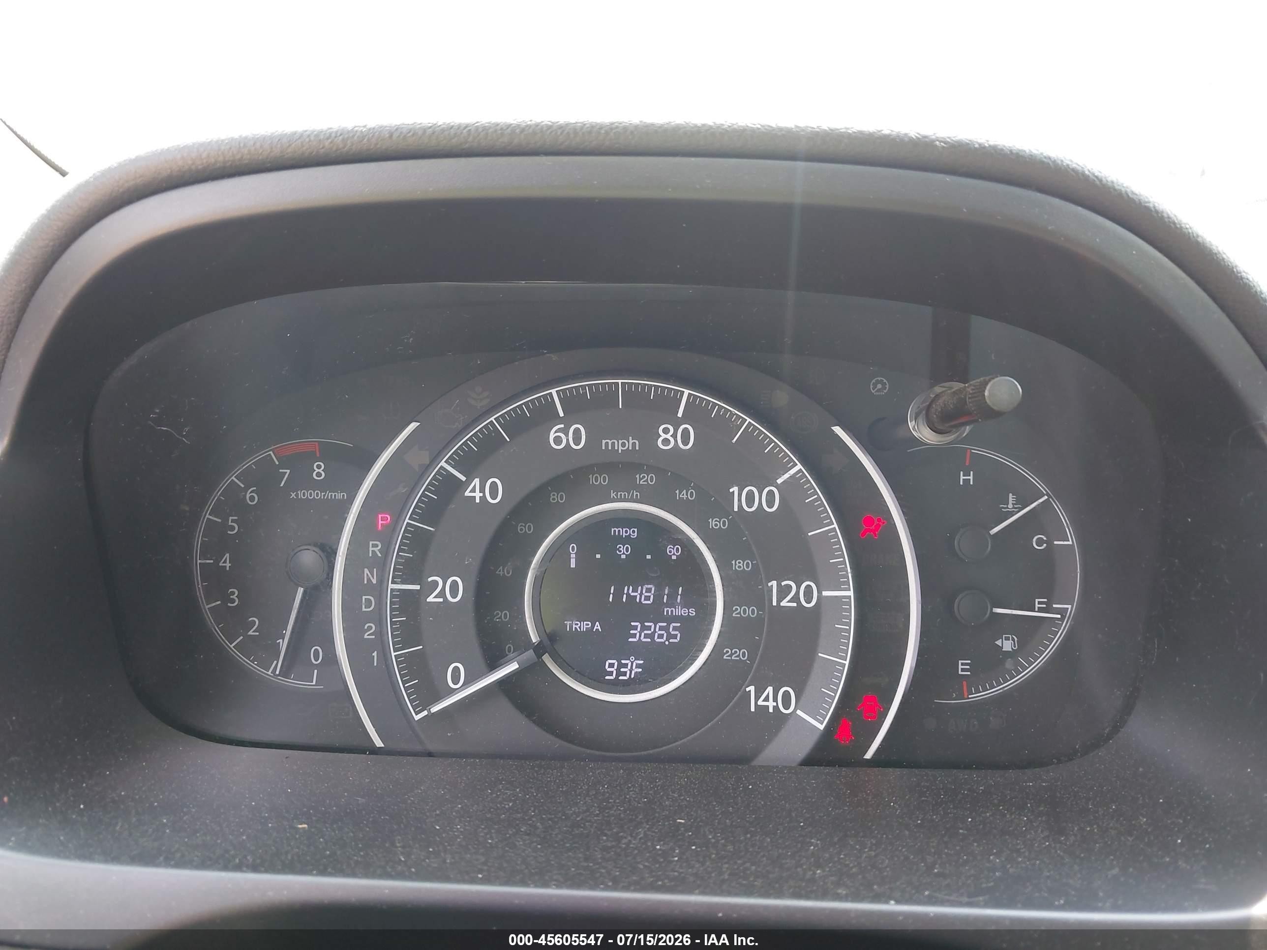 2012 Honda Cr-v Ex Gray vin: 2HKRM4H55CH627870