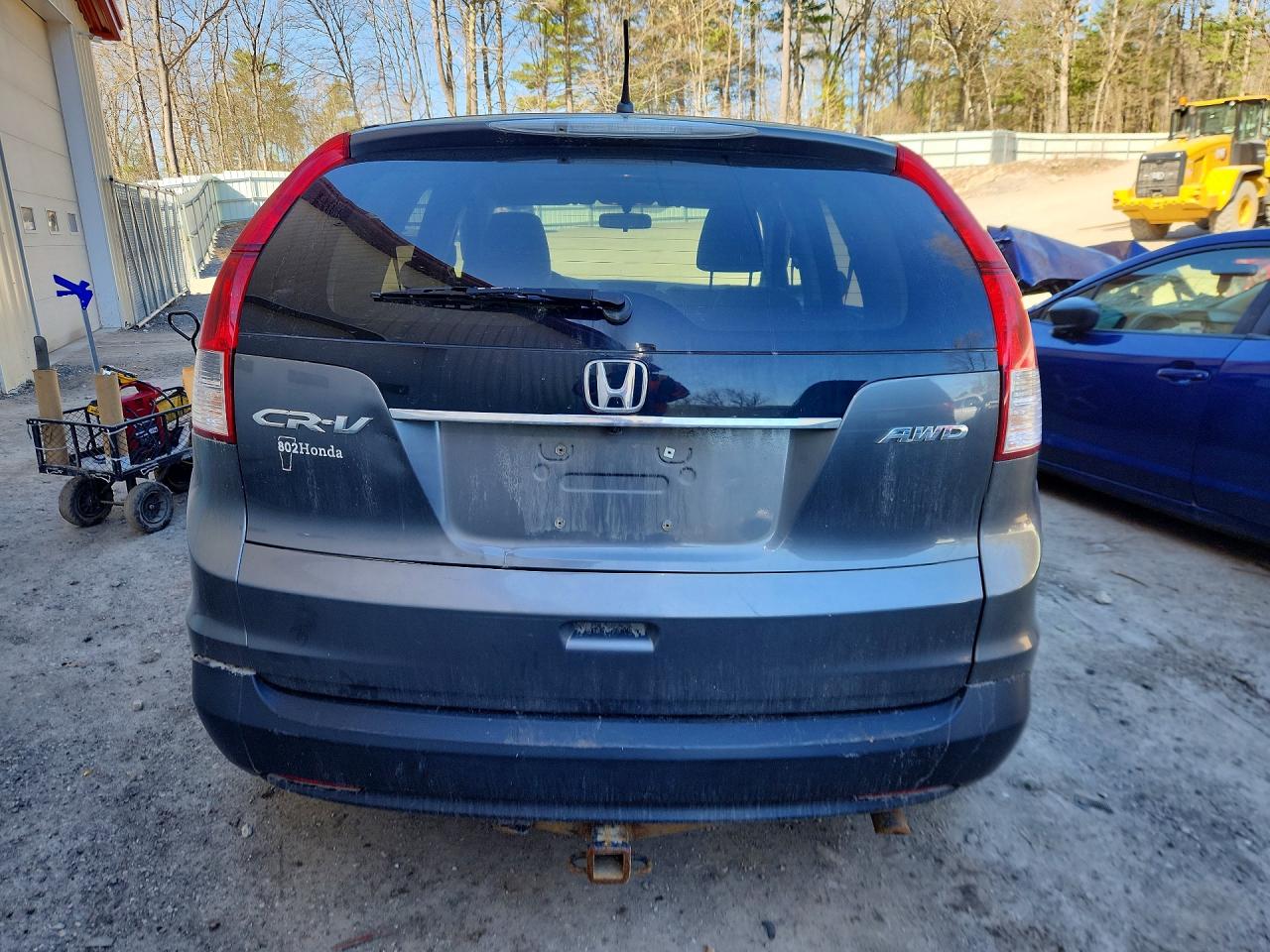 2013 Honda Cr-v Ex Gray vin: 2HKRM4H55DH601352