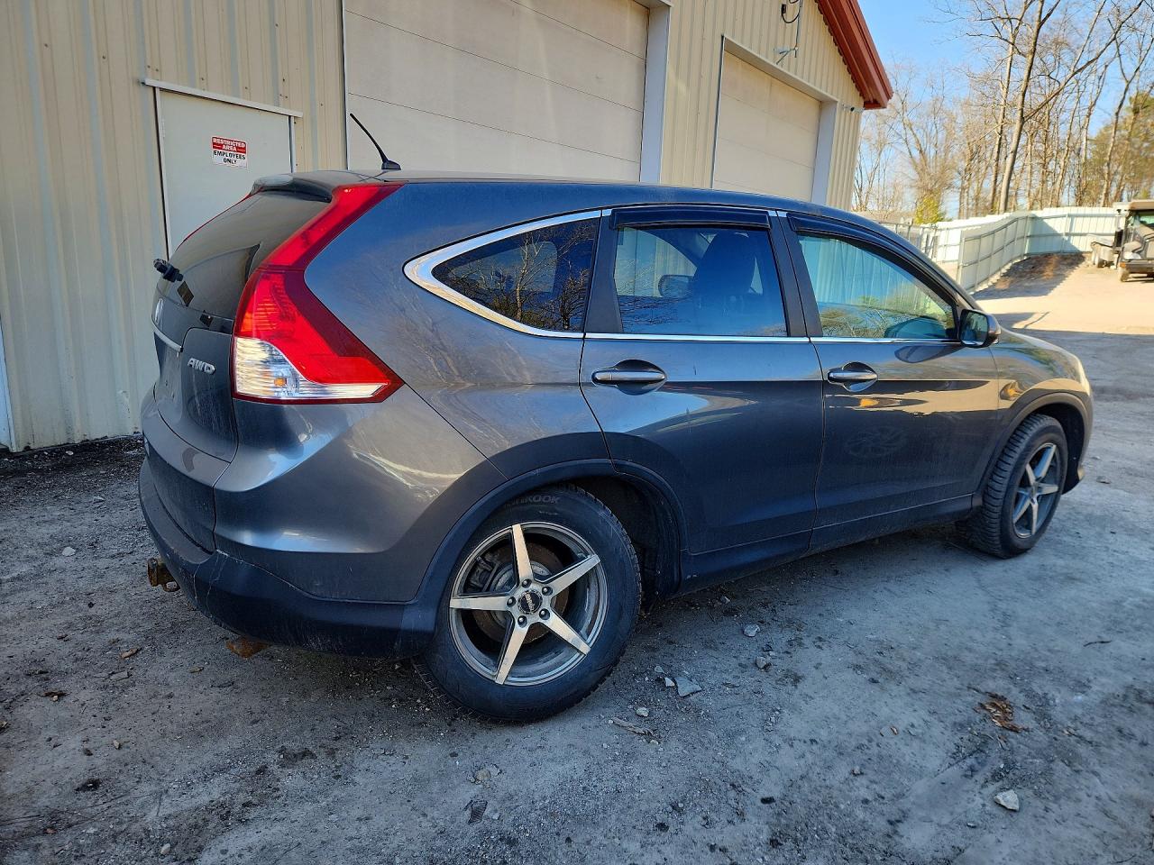 2013 Honda Cr-v Ex Gray vin: 2HKRM4H55DH601352