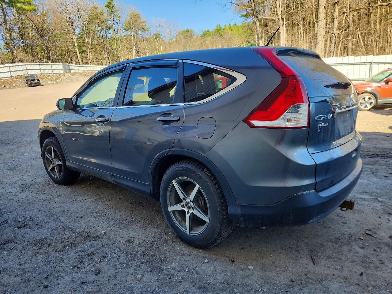 2013 Honda Cr-v Ex Gray vin: 2HKRM4H55DH601352