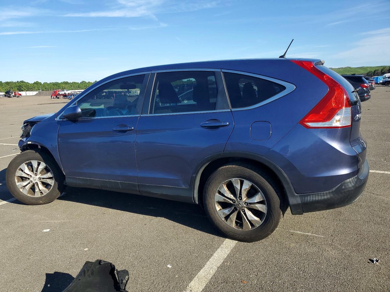 2013 Honda Cr-v Ex Blue vin: 2HKRM4H55DH626817