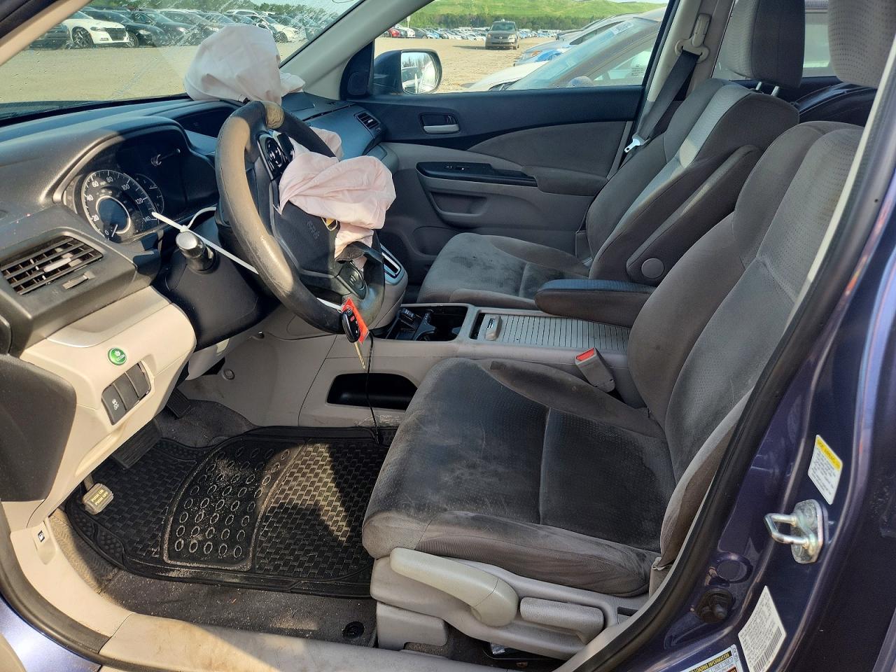 2013 Honda Cr-v Ex Blue vin: 2HKRM4H55DH626817