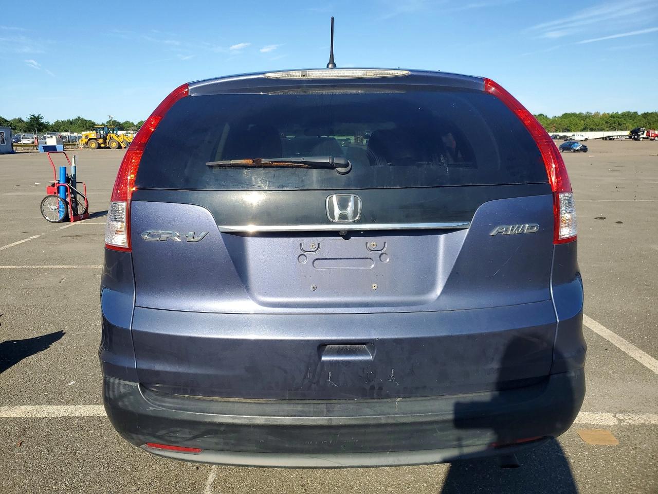2013 Honda Cr-v Ex Blue vin: 2HKRM4H55DH626817