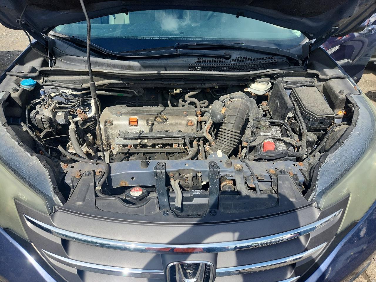2013 Honda Cr-v Ex Blue vin: 2HKRM4H55DH634867