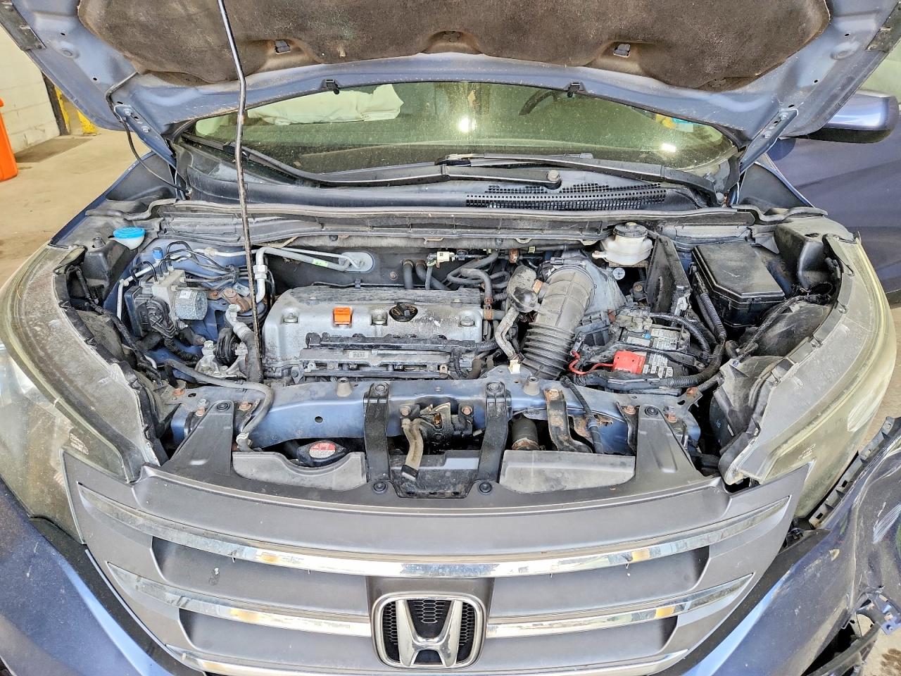 2013 Honda Cr-v Ex Blue vin: 2HKRM4H55DH644315