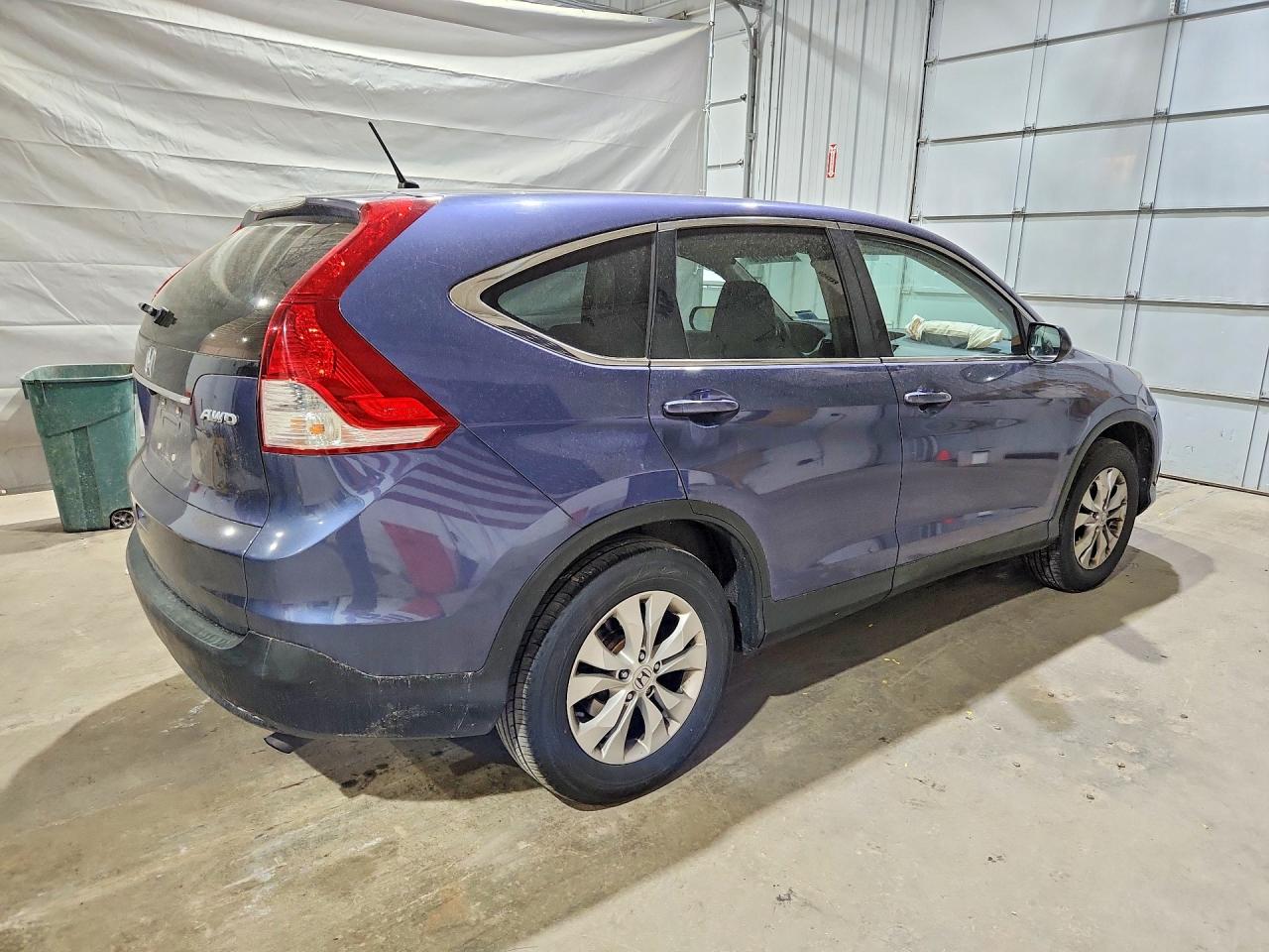 2013 Honda Cr-v Ex Blue vin: 2HKRM4H55DH644315