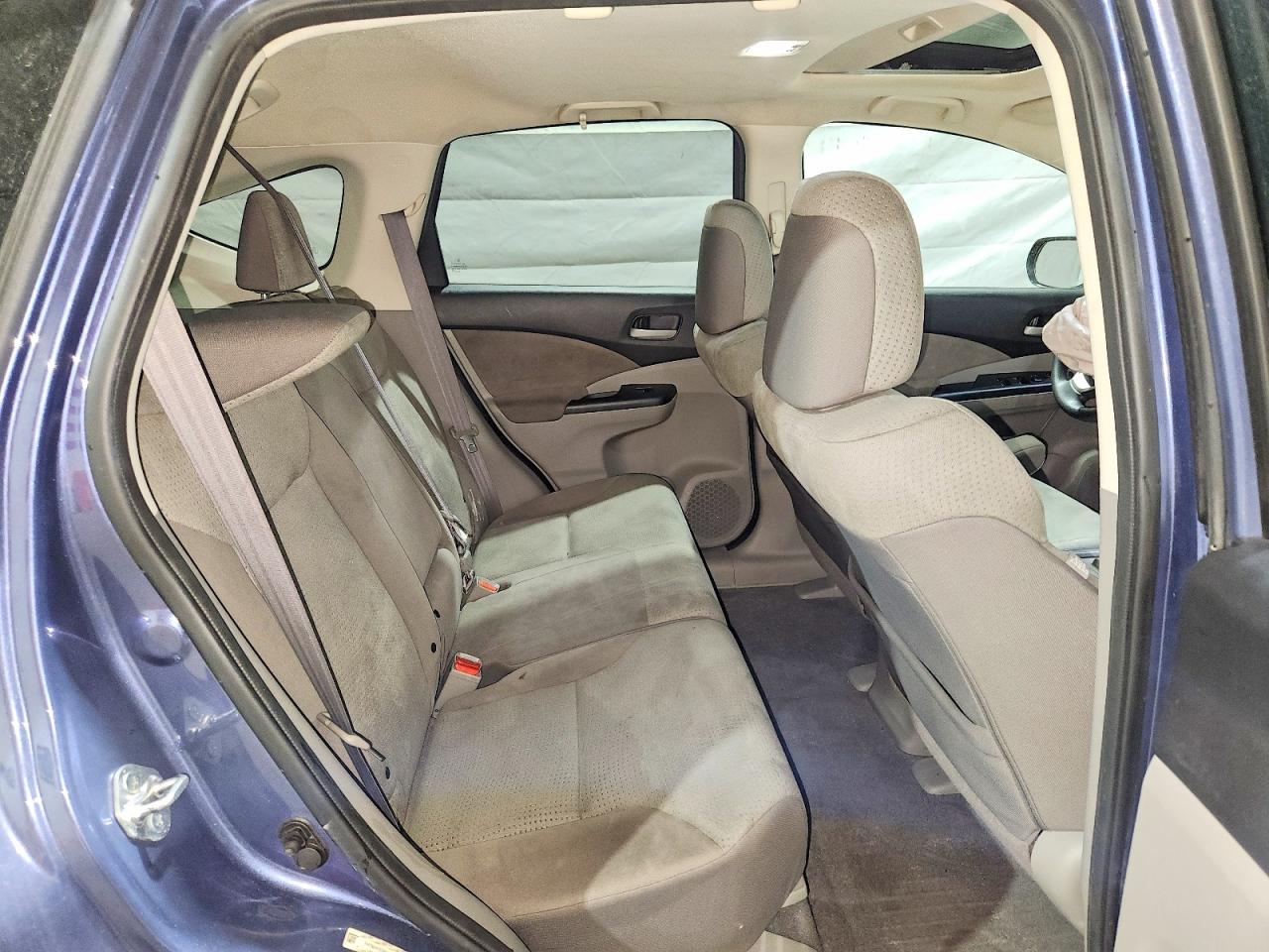 2013 Honda Cr-v Ex Blue vin: 2HKRM4H55DH644315