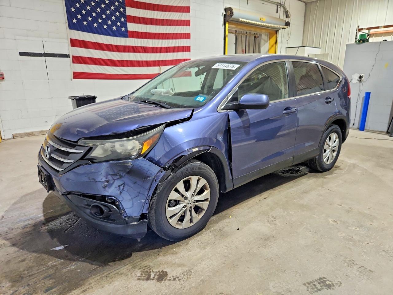 2013 Honda Cr-v Ex Синий vin: 2HKRM4H55DH644315