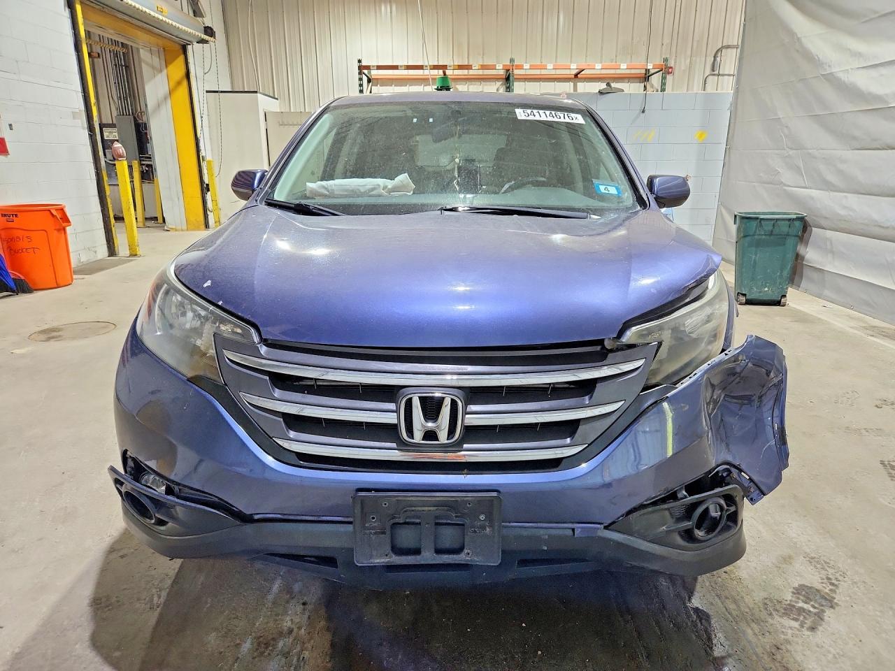 2013 Honda Cr-v Ex Blue vin: 2HKRM4H55DH644315