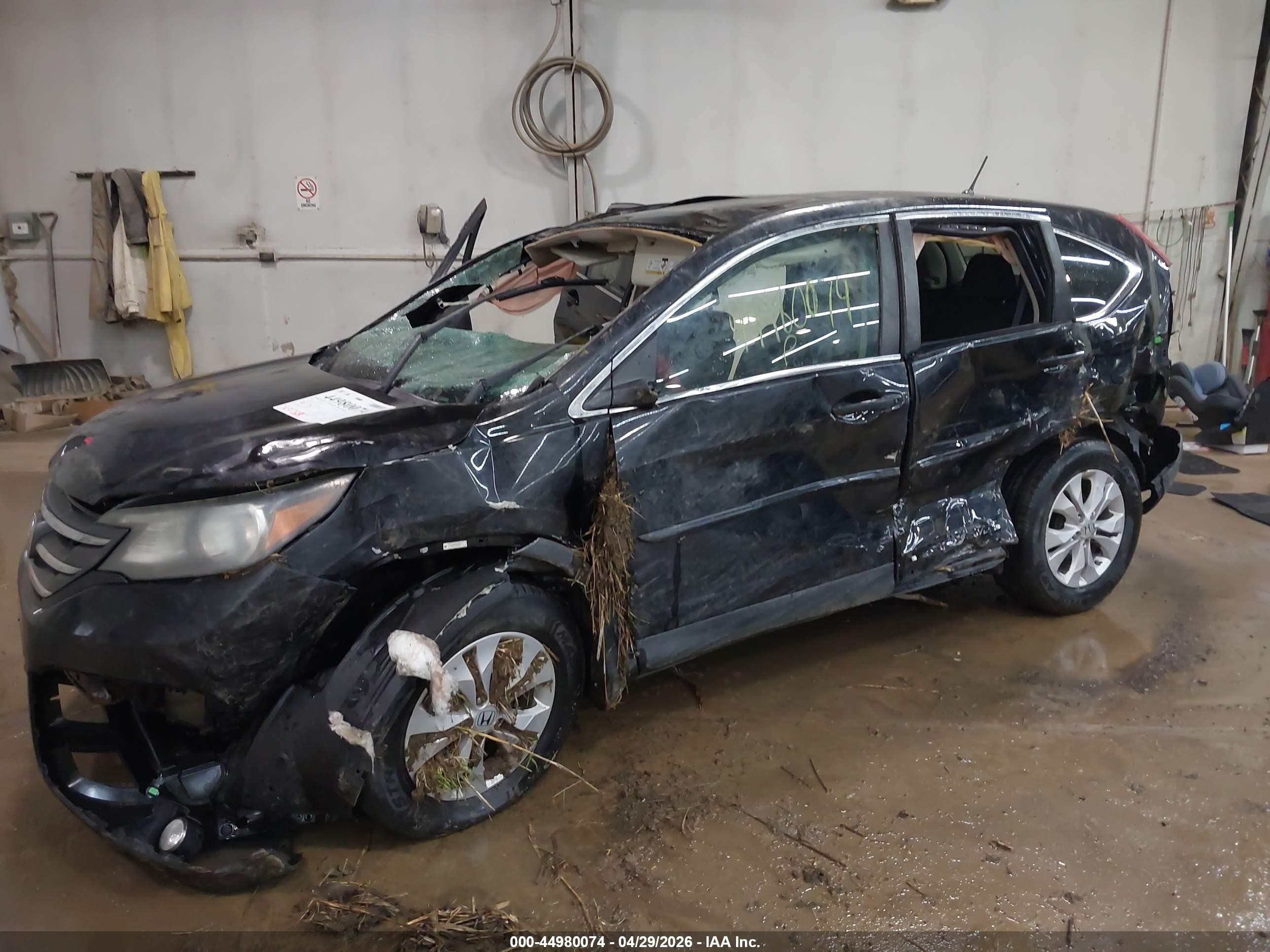 2013 Honda Cr-v Ex Black vin: 2HKRM4H55DH656769