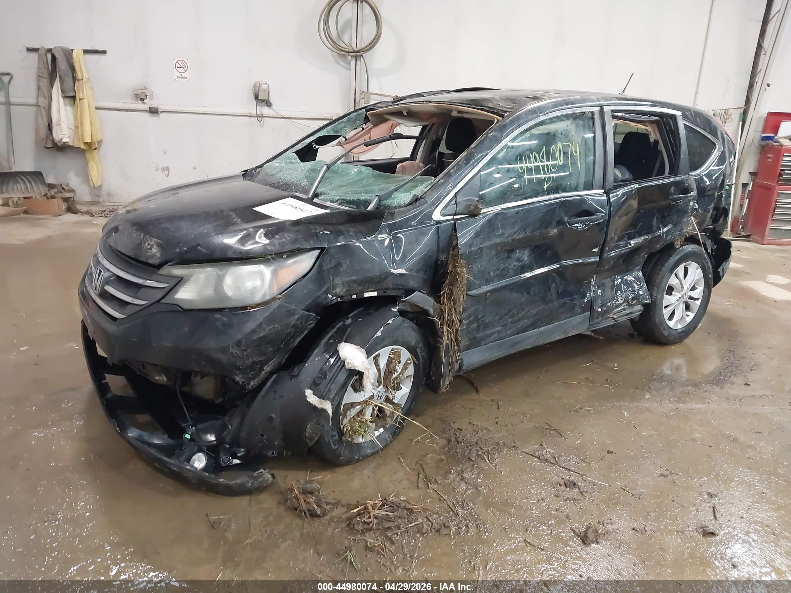 2013 Honda Cr-v Ex Black vin: 2HKRM4H55DH656769