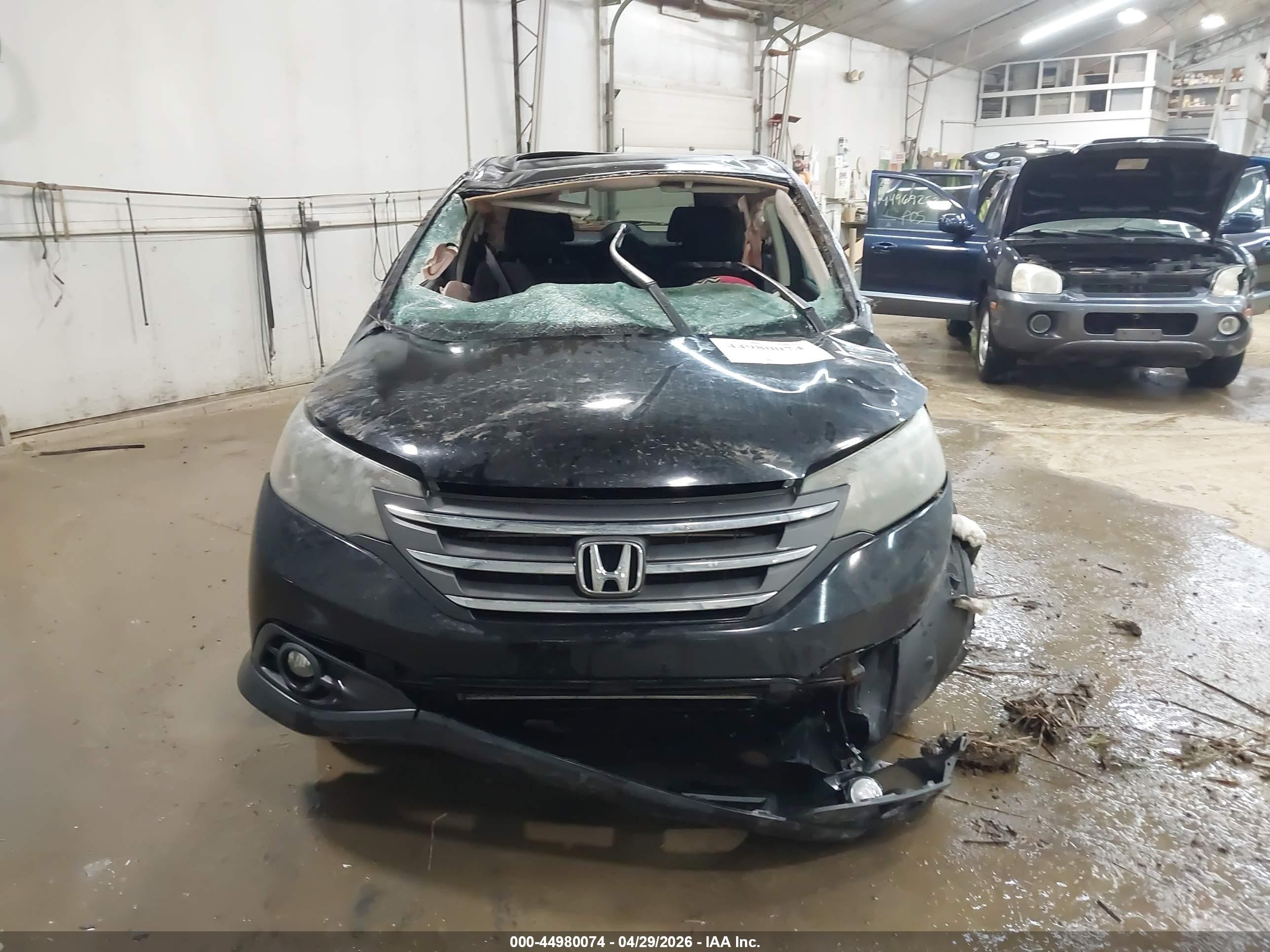 2013 Honda Cr-v Ex Black vin: 2HKRM4H55DH656769