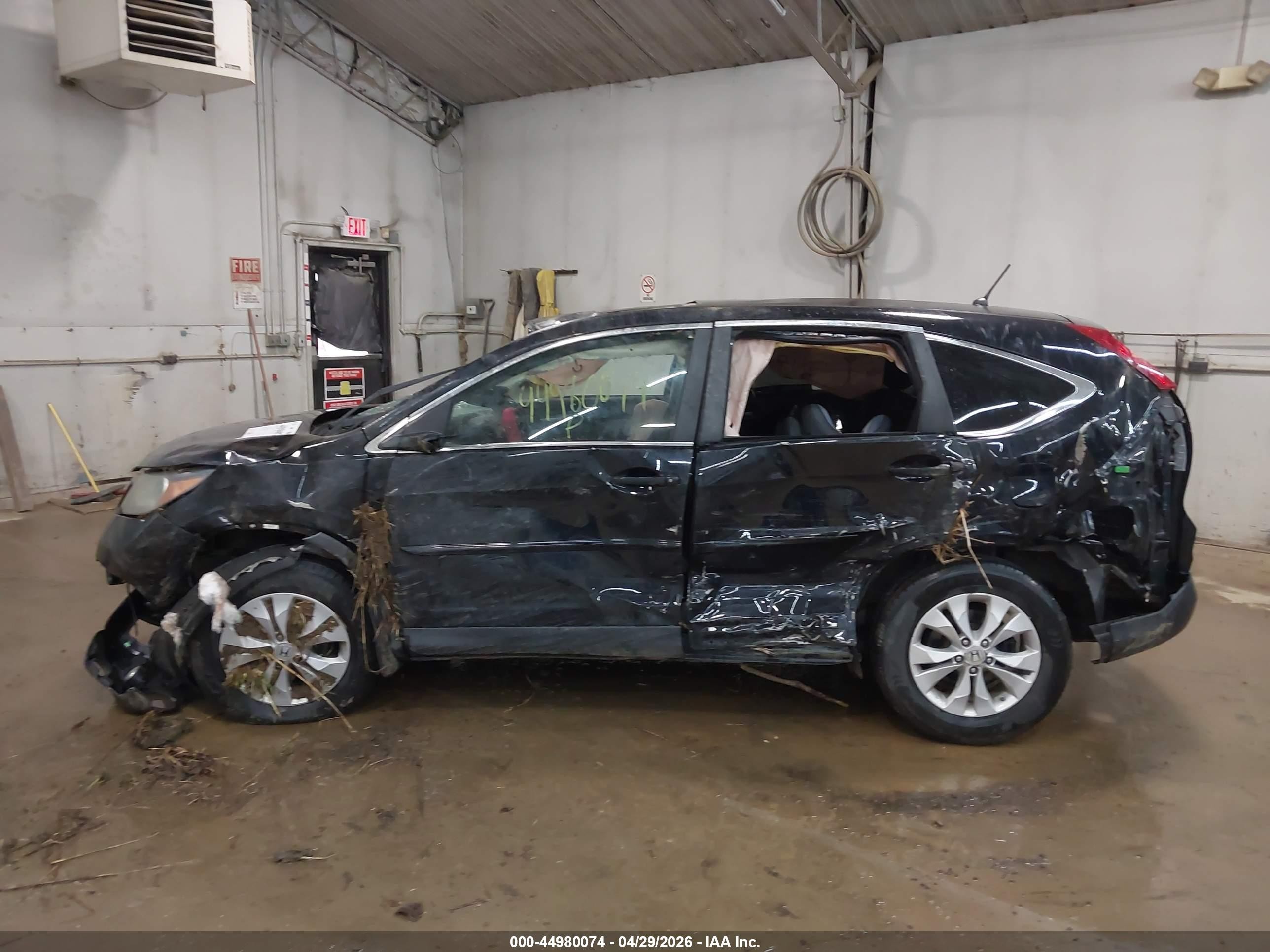 2013 Honda Cr-v Ex Black vin: 2HKRM4H55DH656769