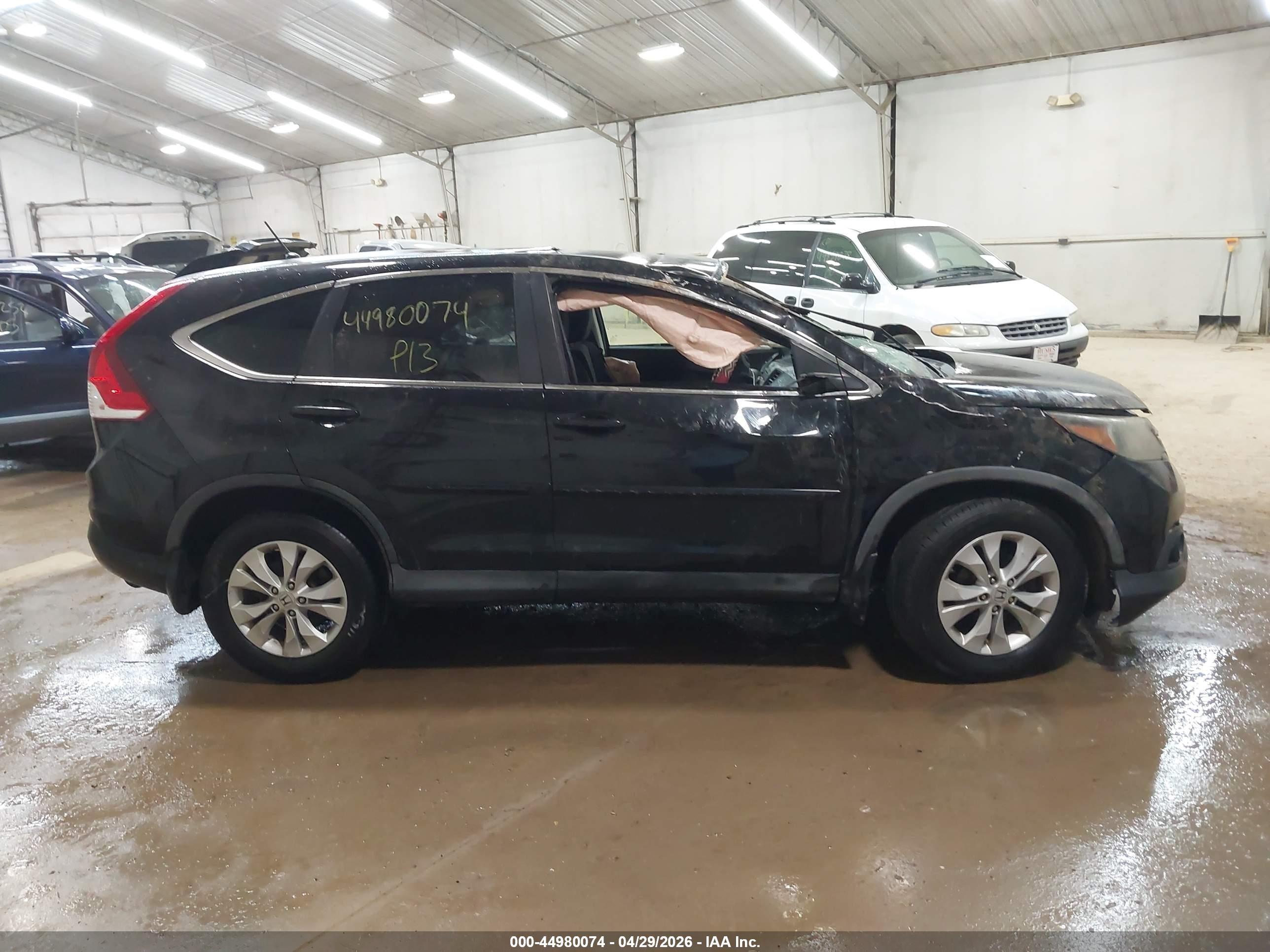 2013 Honda Cr-v Ex Black vin: 2HKRM4H55DH656769
