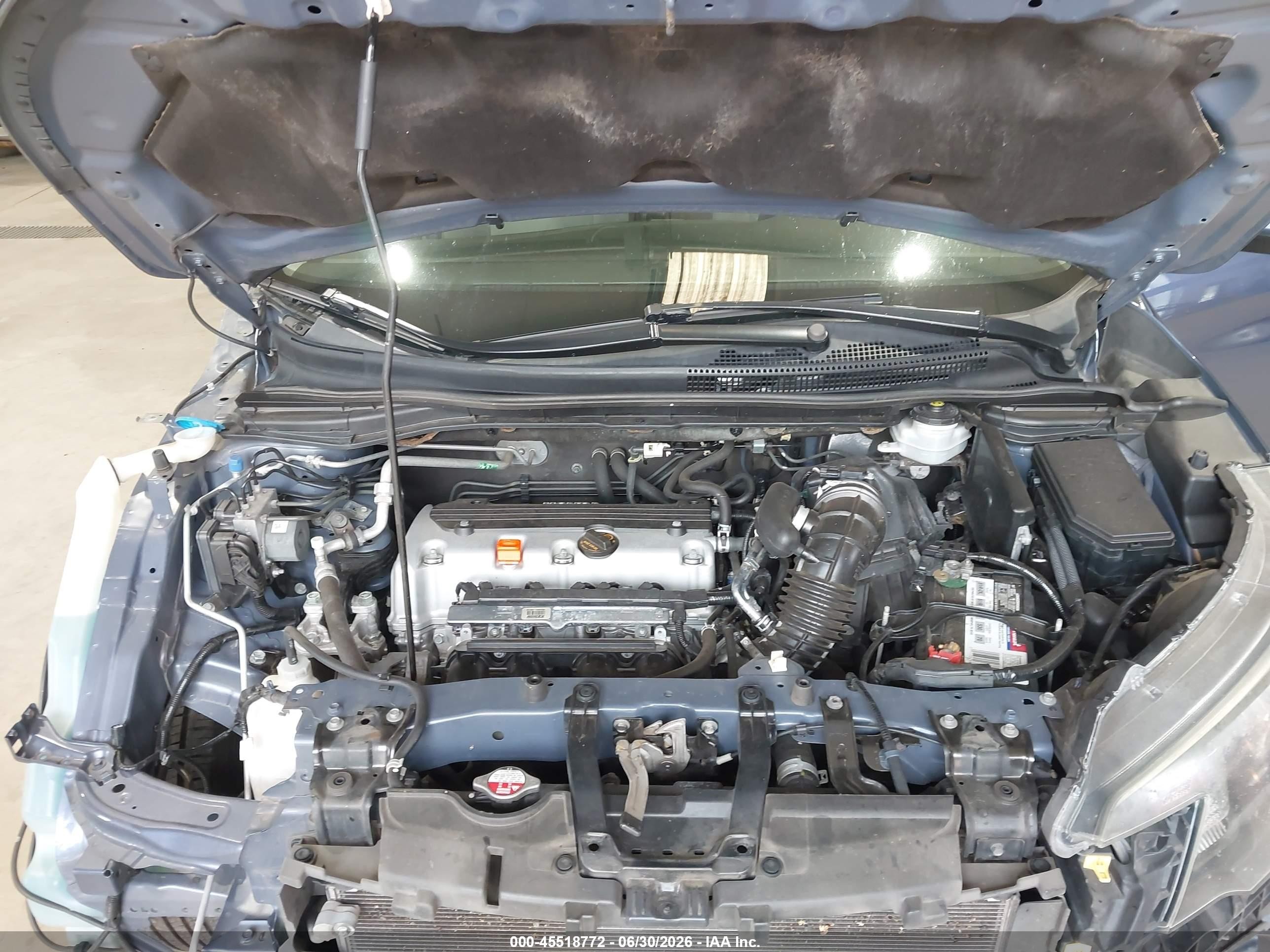 2013 Honda Cr-v Ex Blue vin: 2HKRM4H55DH683602