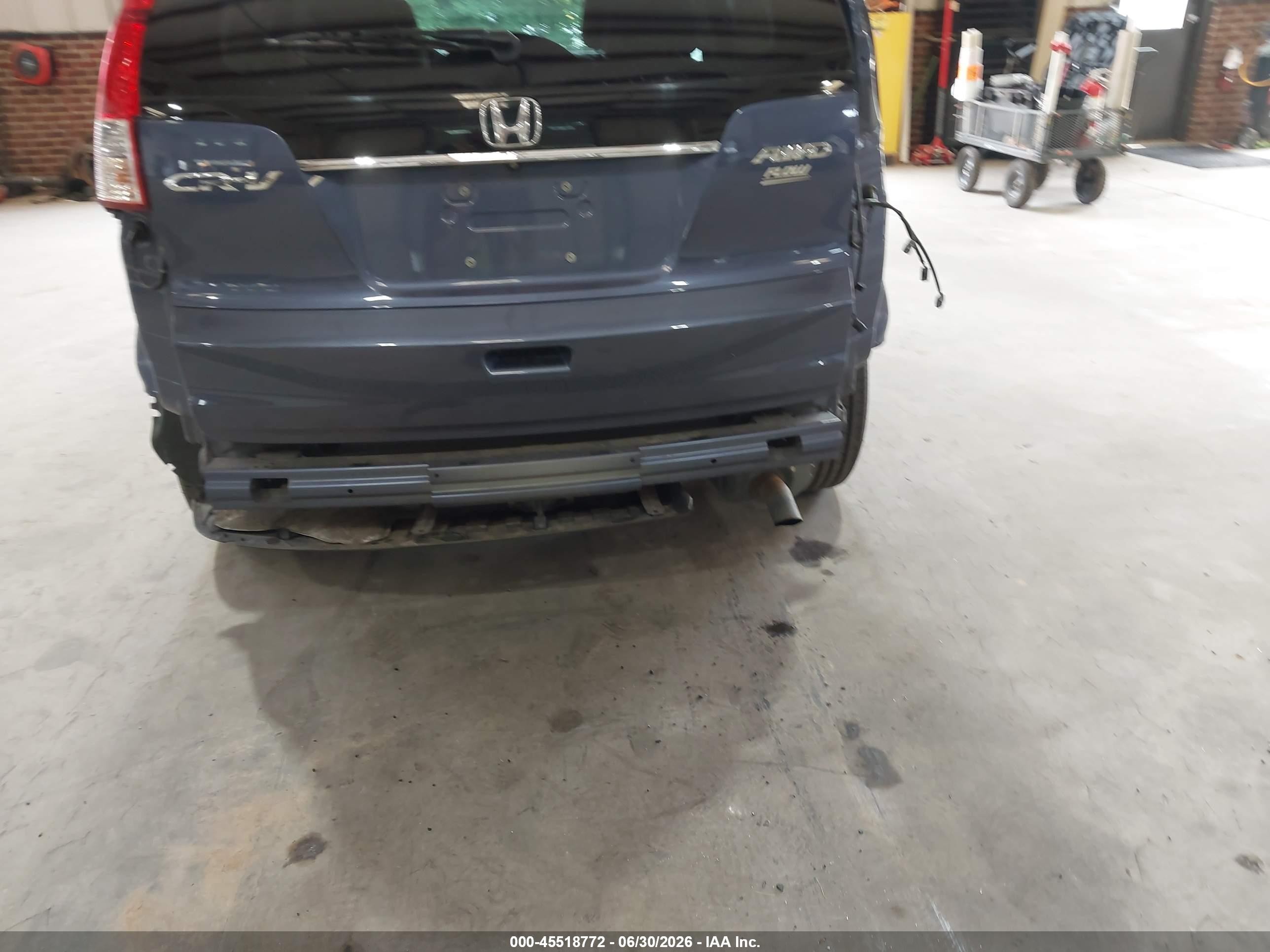 2013 Honda Cr-v Ex Blue vin: 2HKRM4H55DH683602