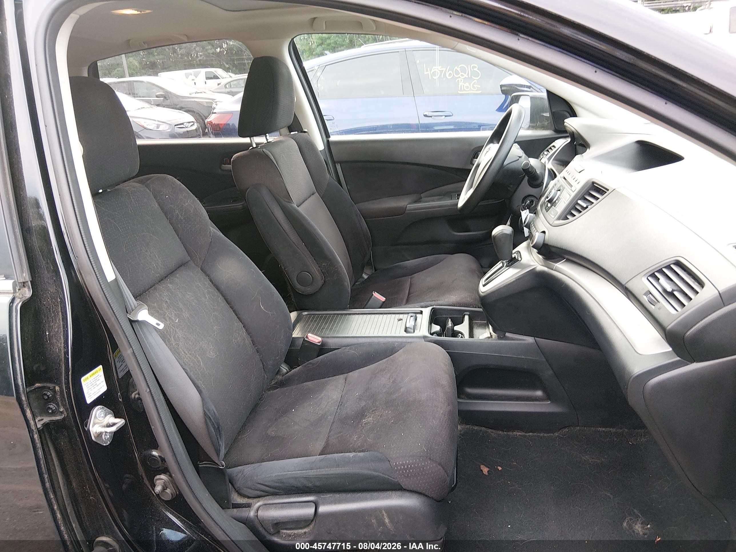 2013 Honda Cr-v Ex Black vin: 2HKRM4H55DH691358