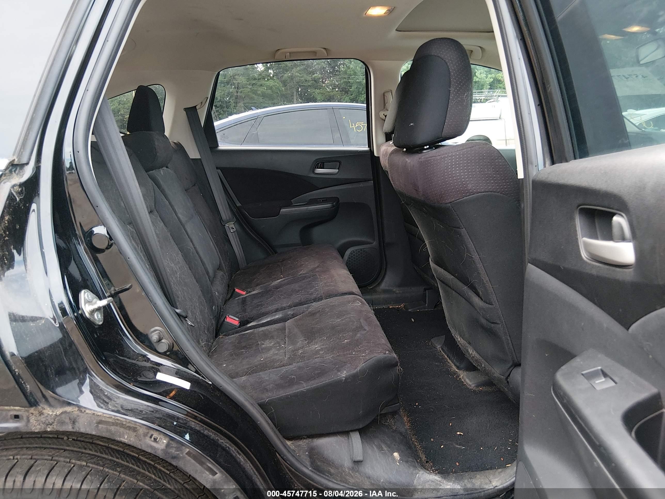 2013 Honda Cr-v Ex Black vin: 2HKRM4H55DH691358