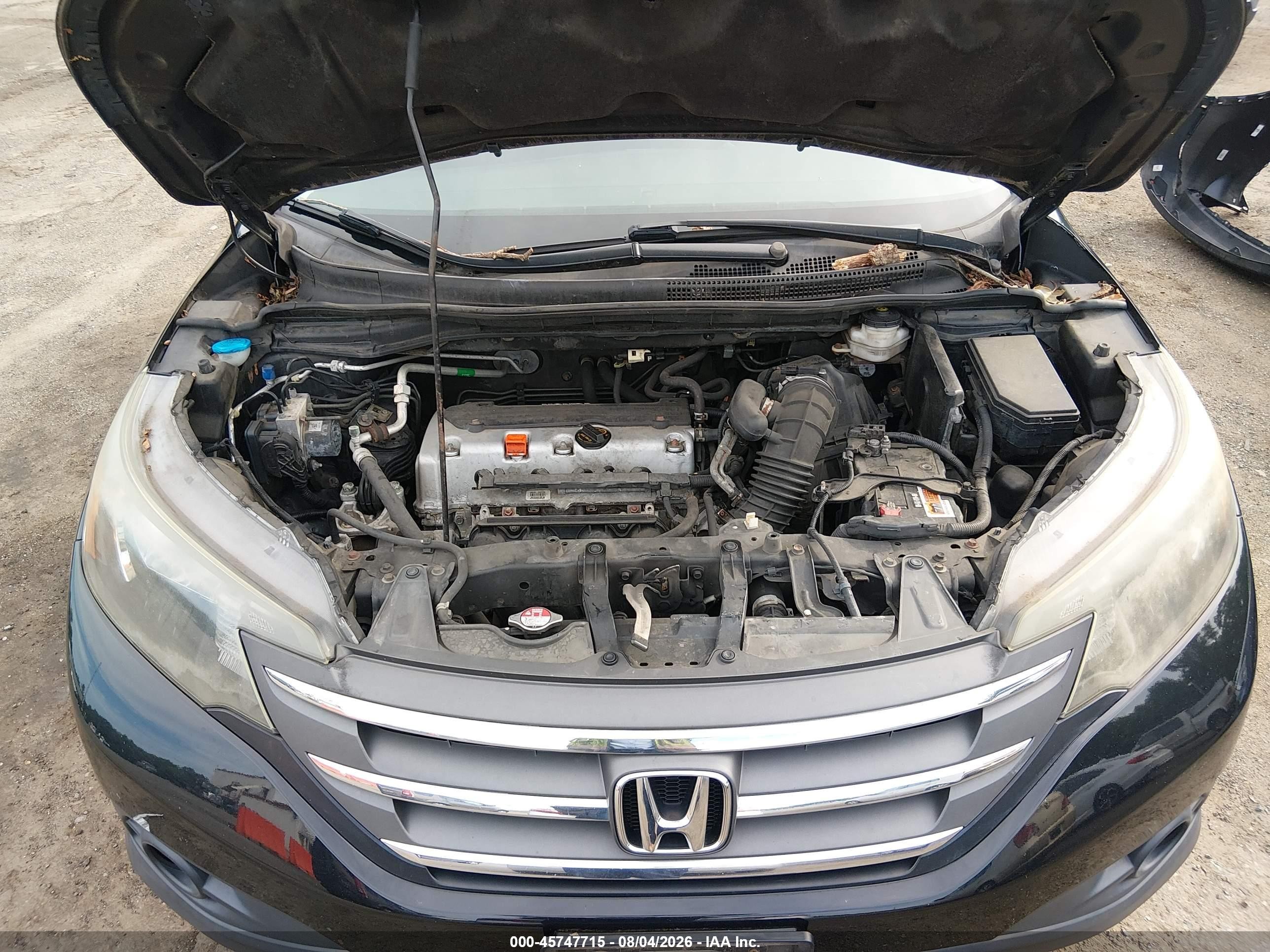 2013 Honda Cr-v Ex Black vin: 2HKRM4H55DH691358