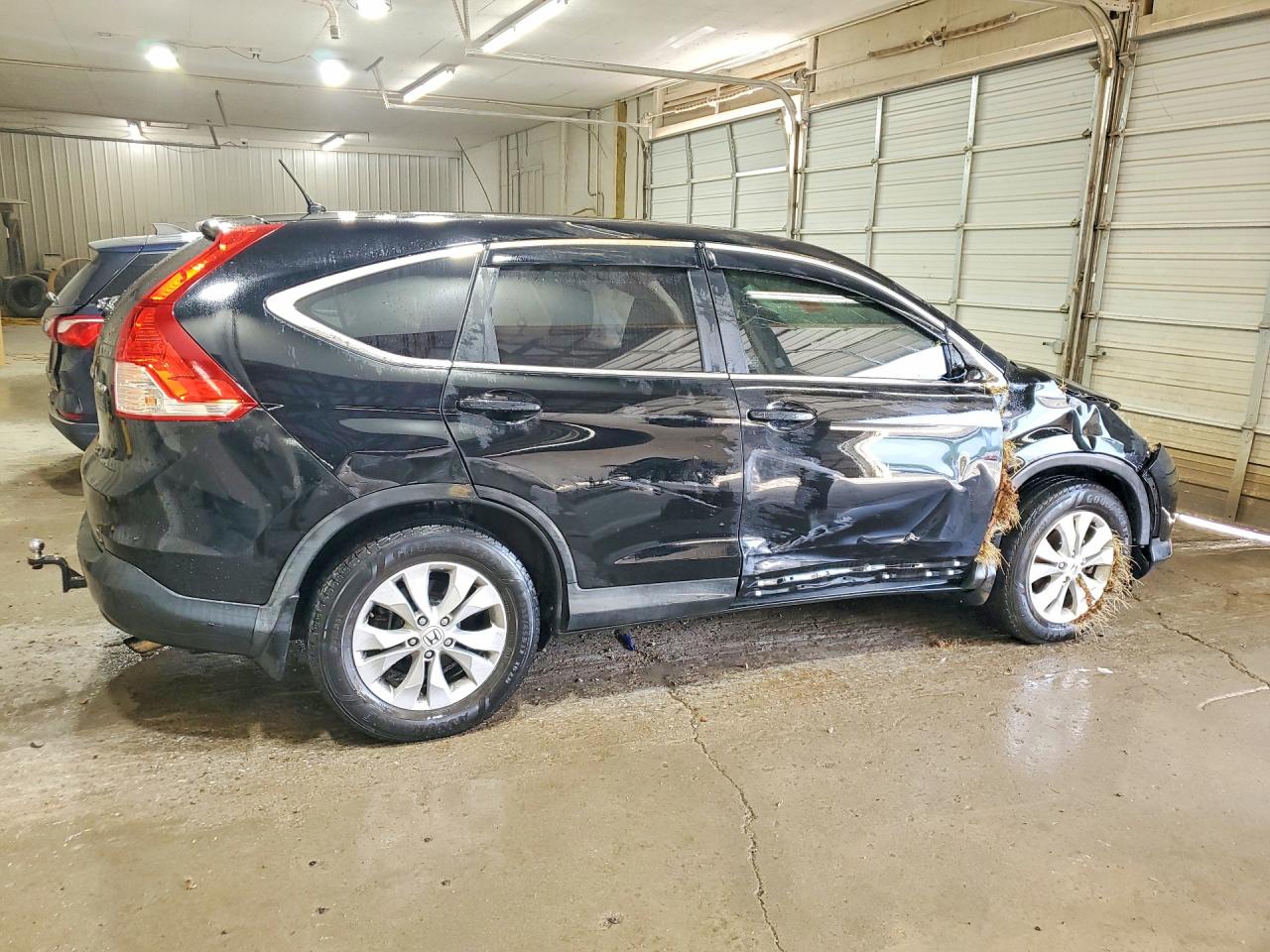 2014 Honda Cr-v Ex Black vin: 2HKRM4H55EH609548