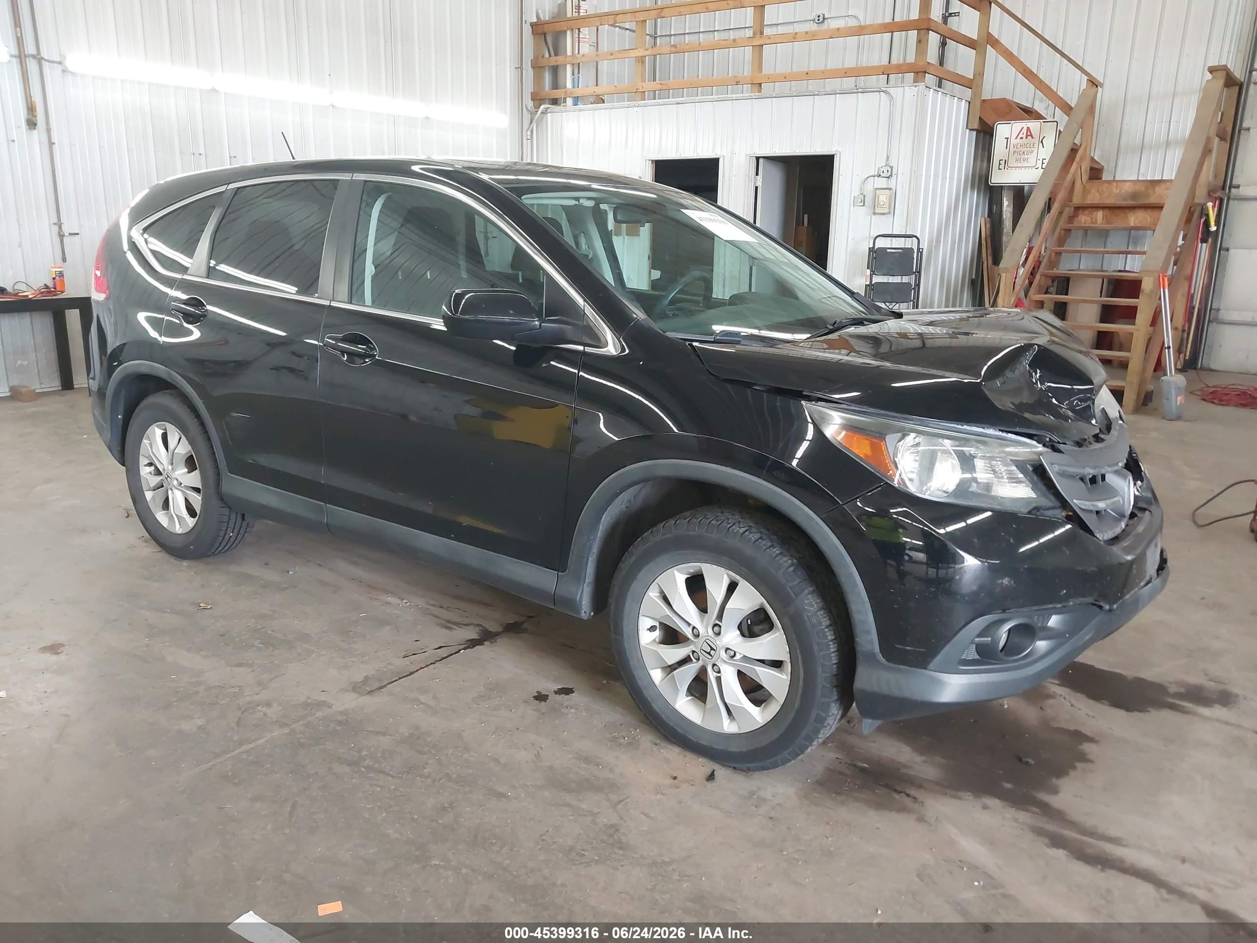 2014 Honda Cr-v Ex Dark Blue vin: 2HKRM4H55EH610165