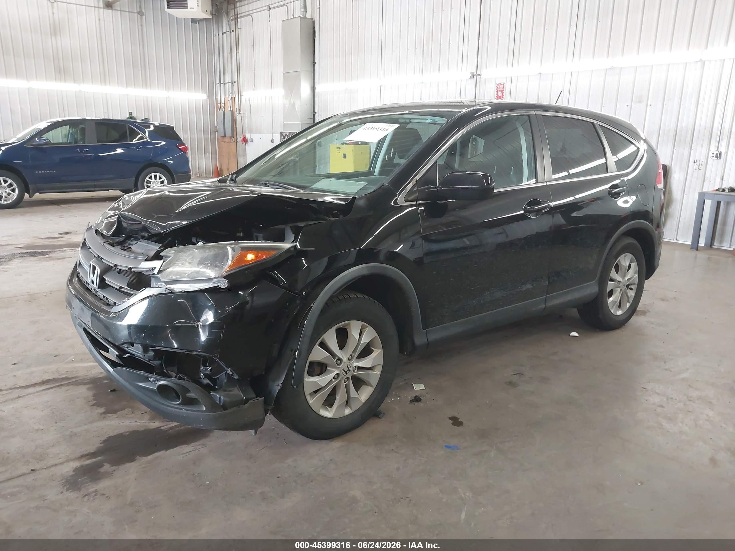 2014 Honda Cr-v Ex Dark Blue vin: 2HKRM4H55EH610165