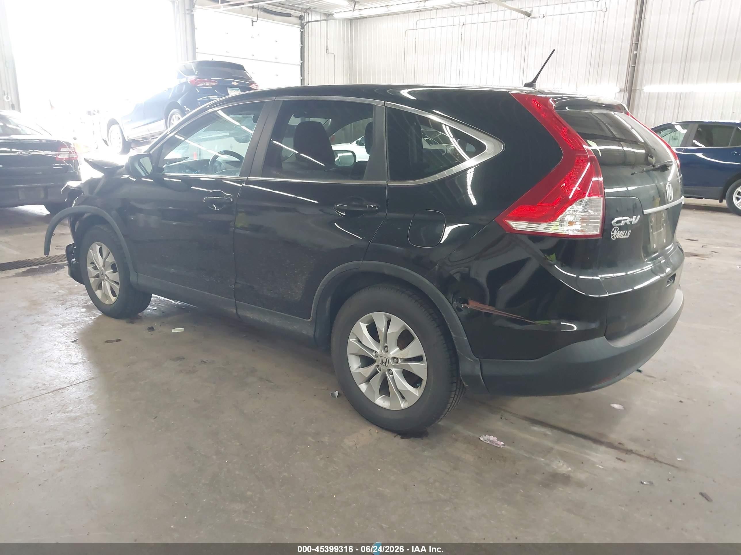 2014 Honda Cr-v Ex Dark Blue vin: 2HKRM4H55EH610165