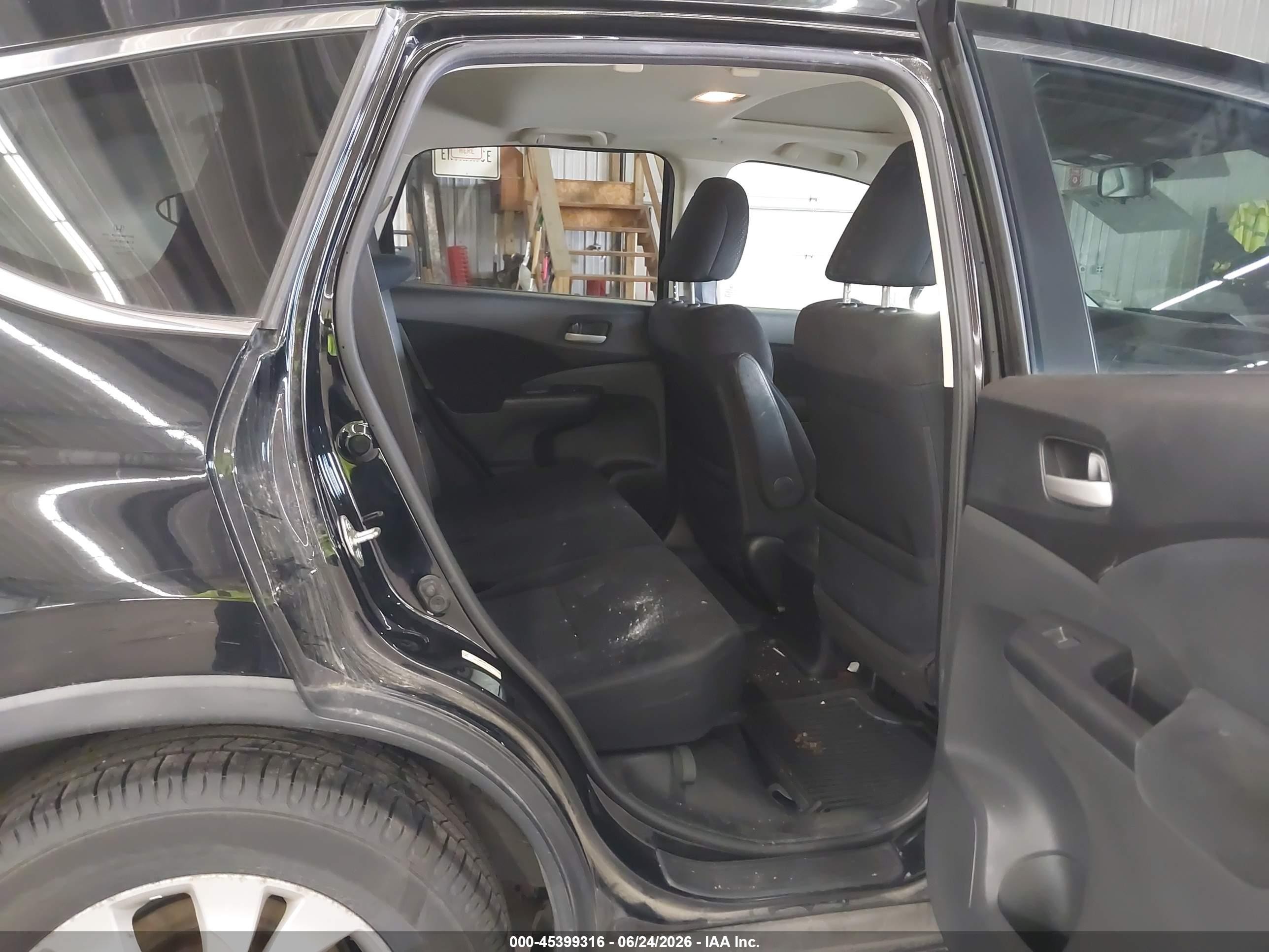 2014 Honda Cr-v Ex Dark Blue vin: 2HKRM4H55EH610165