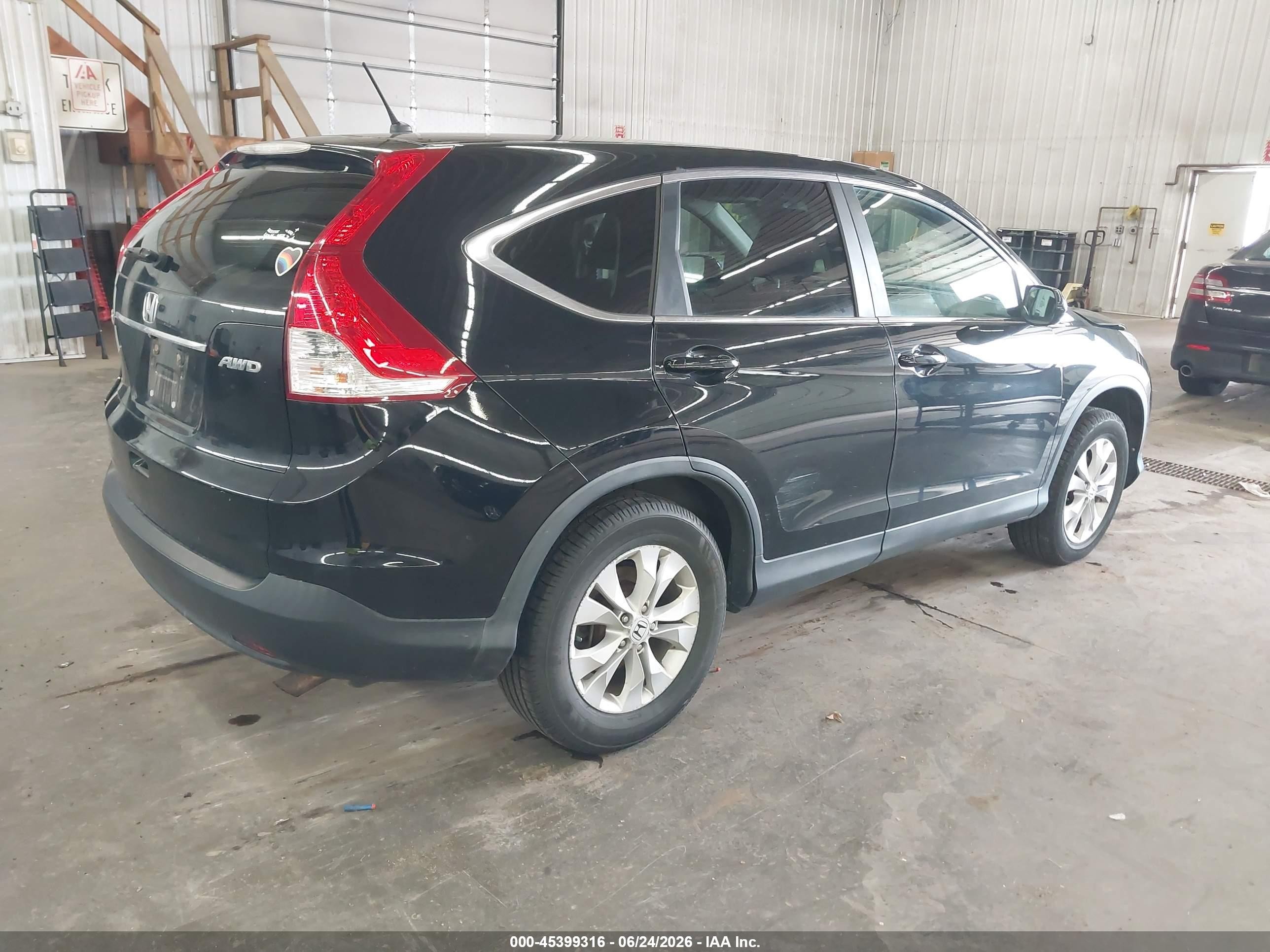 2014 Honda Cr-v Ex Dark Blue vin: 2HKRM4H55EH610165