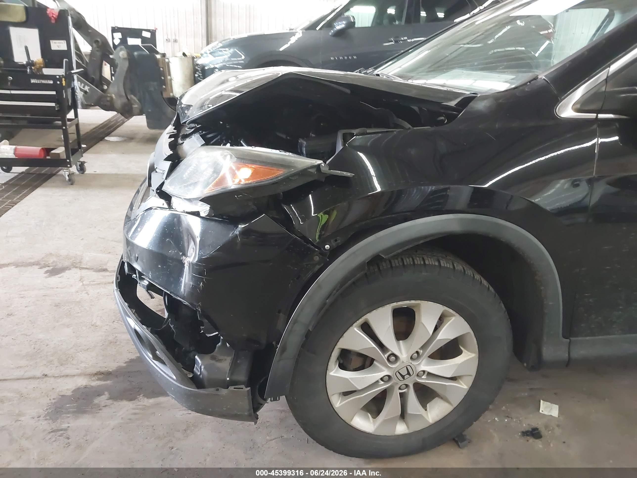 2014 Honda Cr-v Ex Dark Blue vin: 2HKRM4H55EH610165