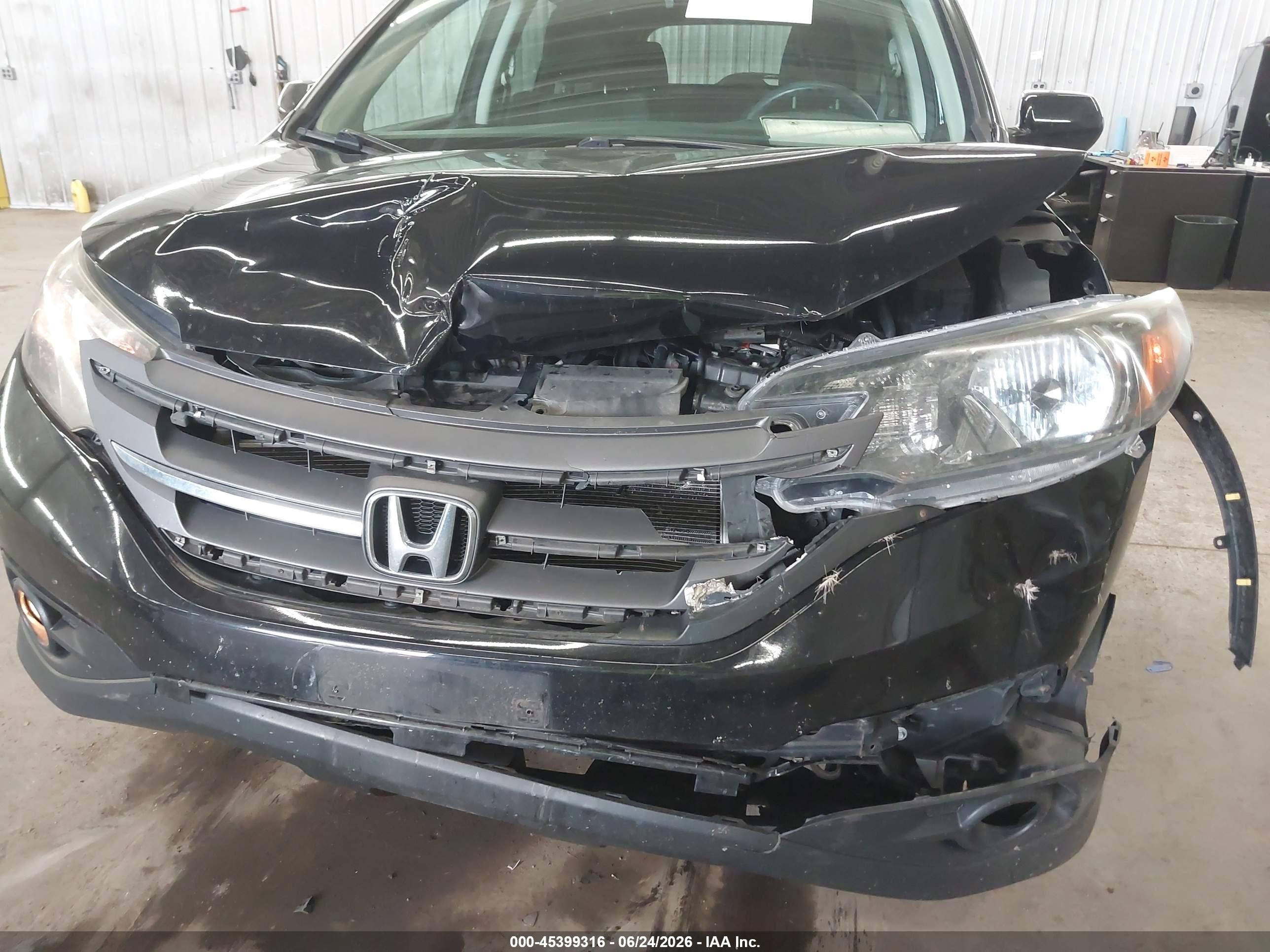 2014 Honda Cr-v Ex Dark Blue vin: 2HKRM4H55EH610165