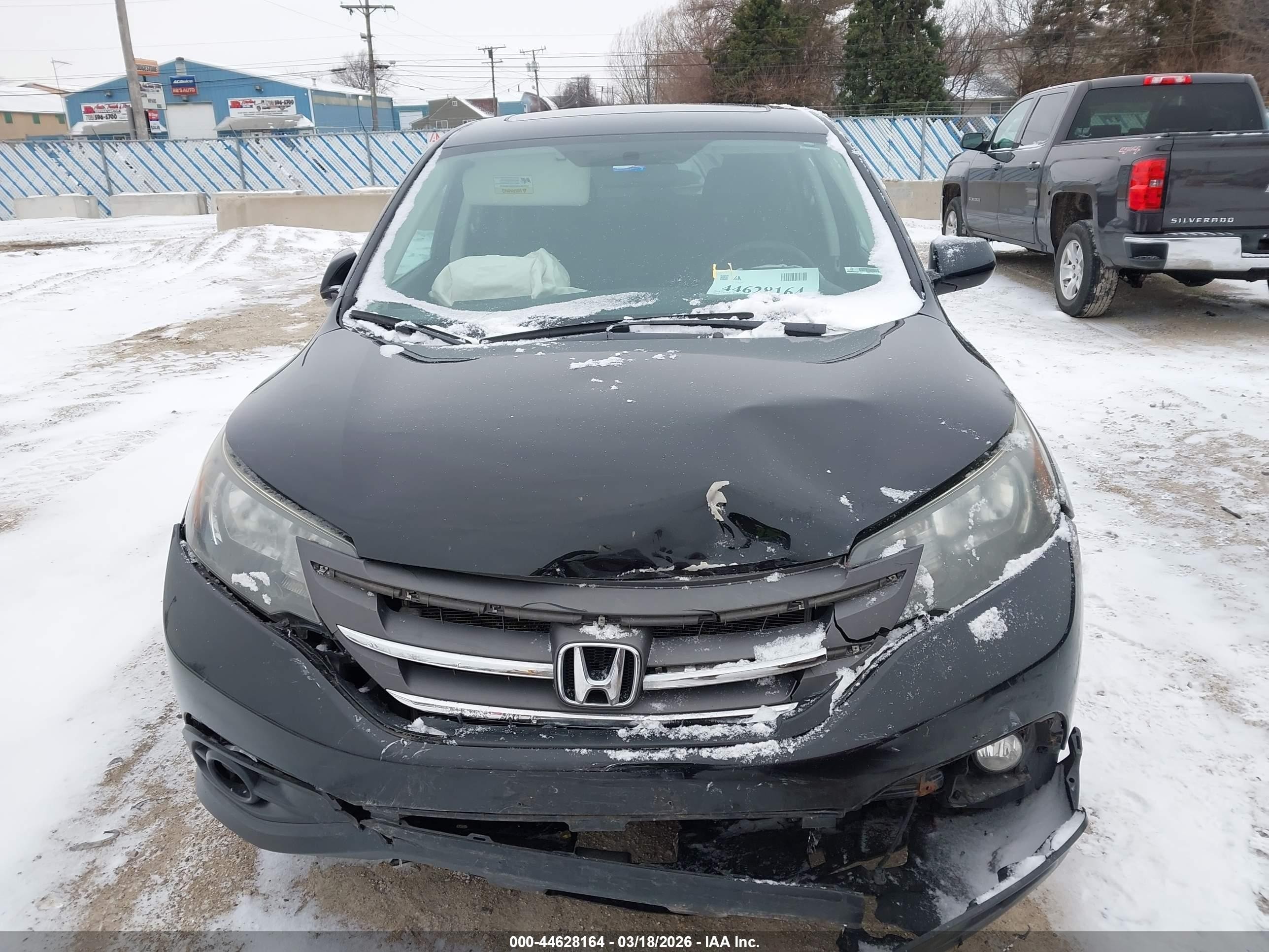 2014 Honda Cr-v Ex Black vin: 2HKRM4H55EH612689