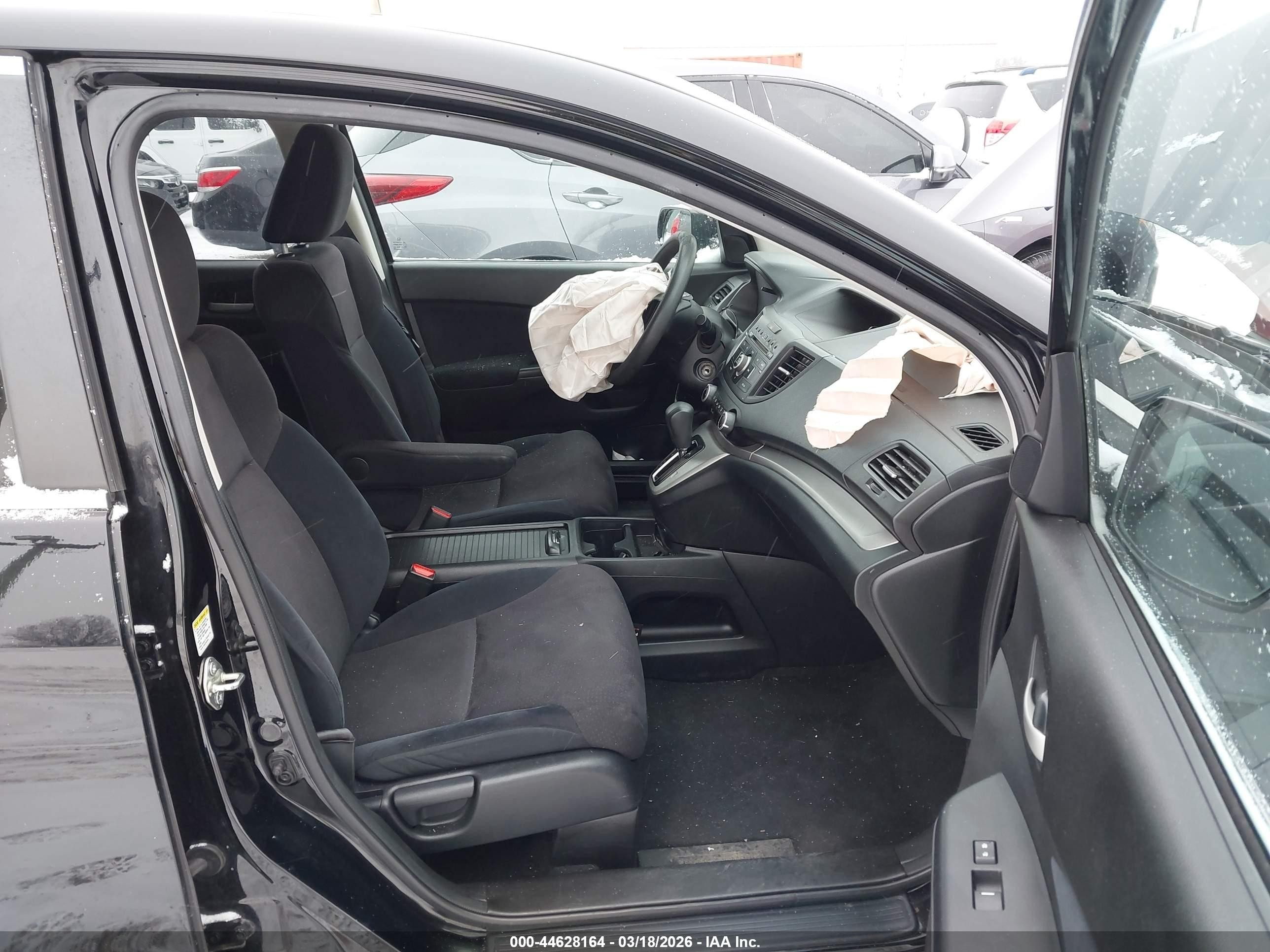 2014 Honda Cr-v Ex Black vin: 2HKRM4H55EH612689