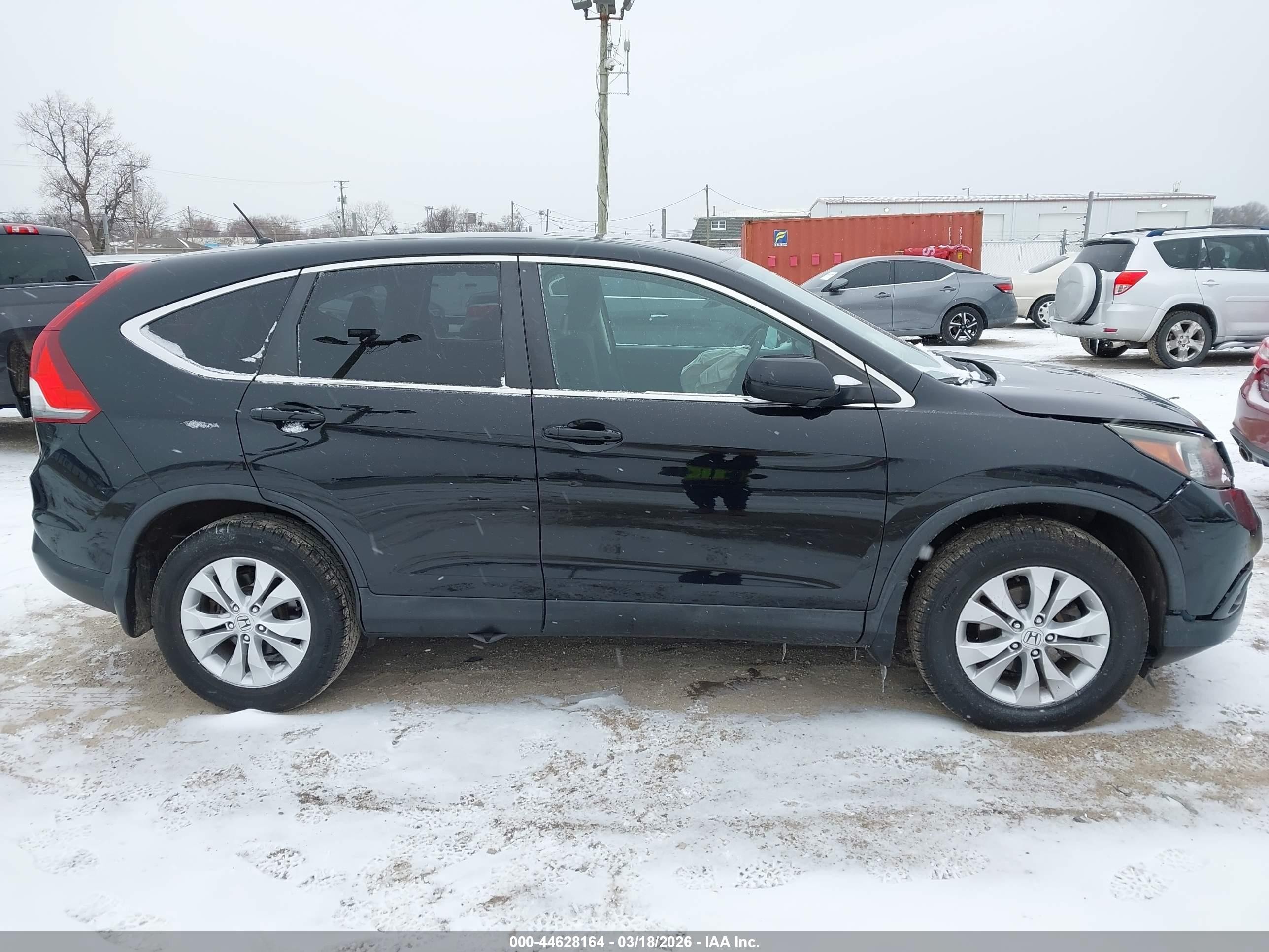2014 Honda Cr-v Ex Black vin: 2HKRM4H55EH612689