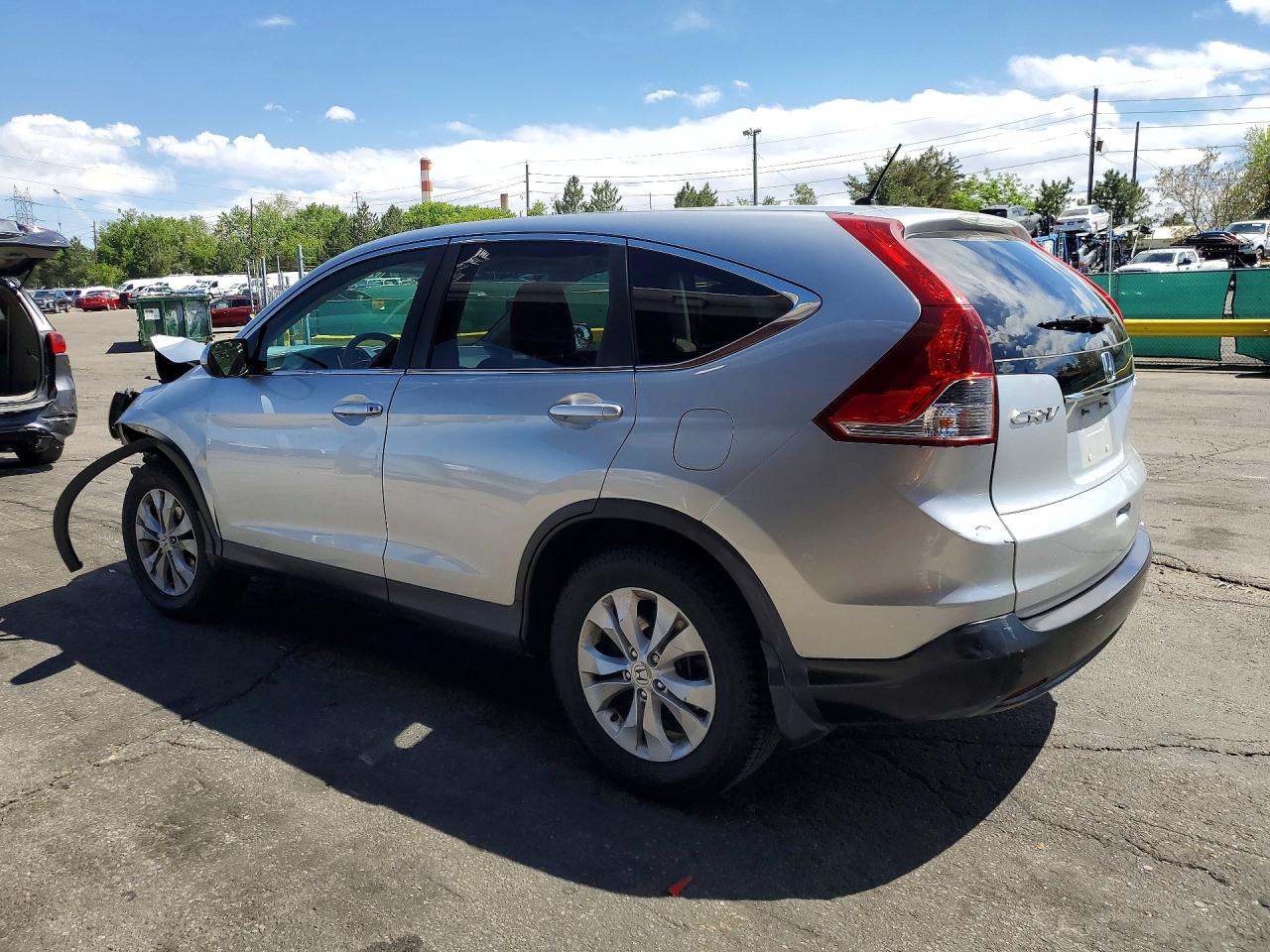 2014 Honda Cr-v Ex Silver vin: 2HKRM4H55EH629220
