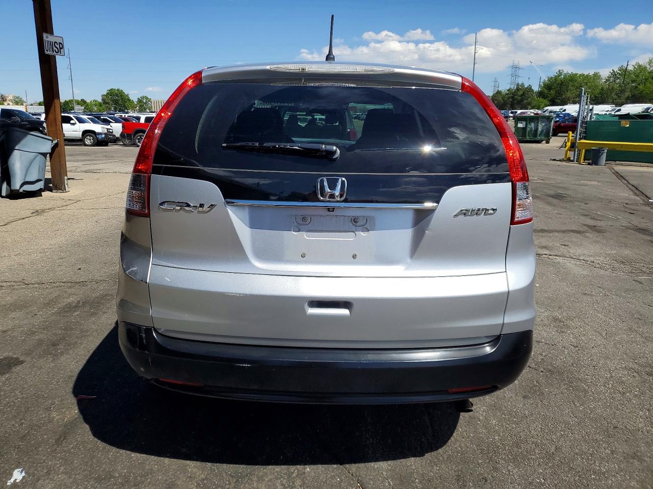 2014 Honda Cr-v Ex Silver vin: 2HKRM4H55EH629220