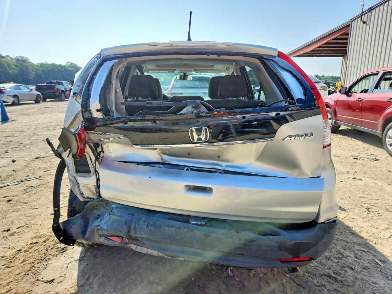 2014 Honda Cr-v Ex Серебряный vin: 2HKRM4H55EH630190