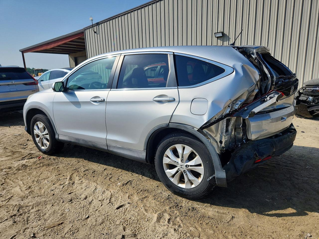 2014 Honda Cr-v Ex Серебряный vin: 2HKRM4H55EH630190