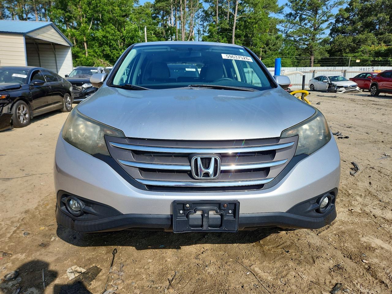 2014 Honda Cr-v Ex Серебряный vin: 2HKRM4H55EH630190