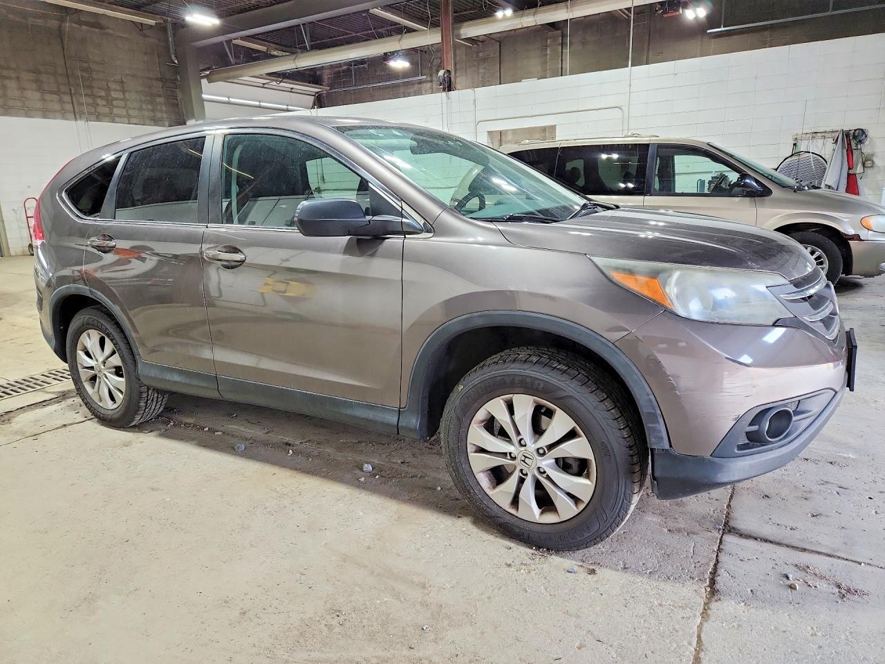 2014 Honda Cr-v Ex Brown vin: 2HKRM4H55EH636796