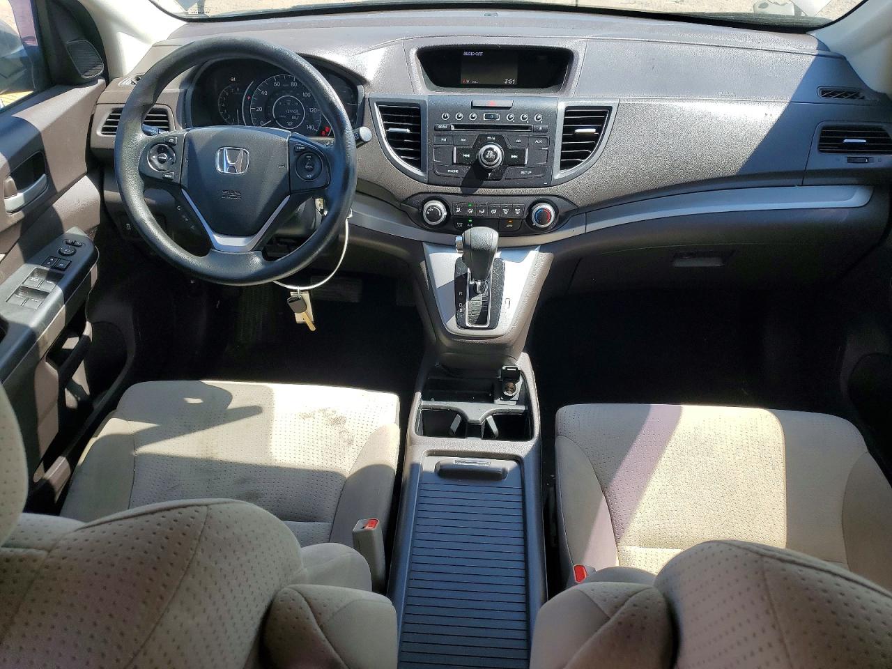 2014 Honda Cr-v Ex Brown vin: 2HKRM4H55EH657454